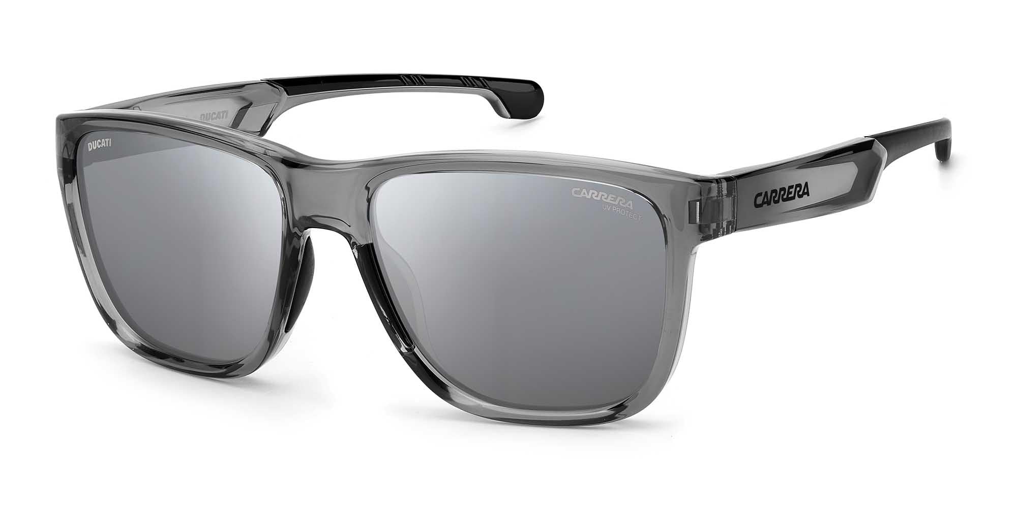 Ducati Carrera CARDUC 003/S Sunglasses - Motorcycle Racing Sunglasses for Men & Women - UV Protection Sport Shades for Cycling, Driving & Outdoor Activities