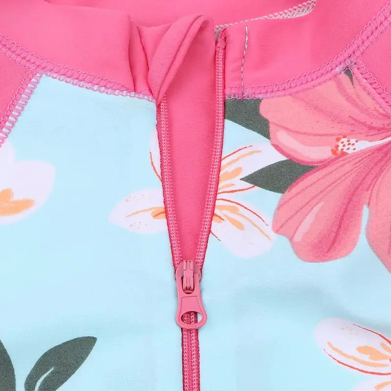 Girls One Piece Swimsuit for Ages 4-11 | Swimcore Comfortable Bathing Suit for Kids - Perfect for Pool, Beach & Summer Water Activities
