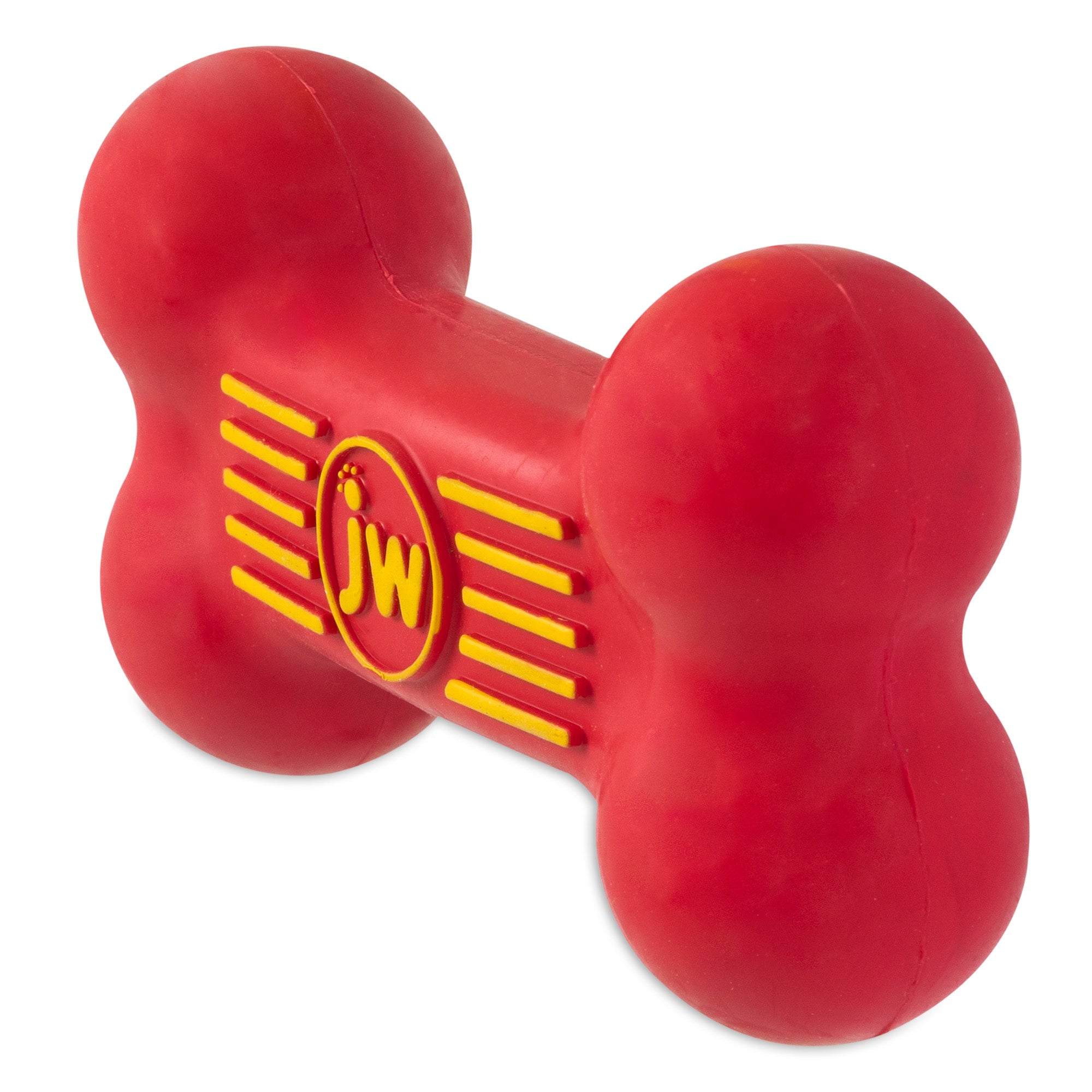 JW iSqueak Interactive Dog Bone Toy - Durable Chew Toy for Small & Medium Dogs - Fun Squeaky Sound for Playtime & Training - Perfect for Indoor & Outdoor Use