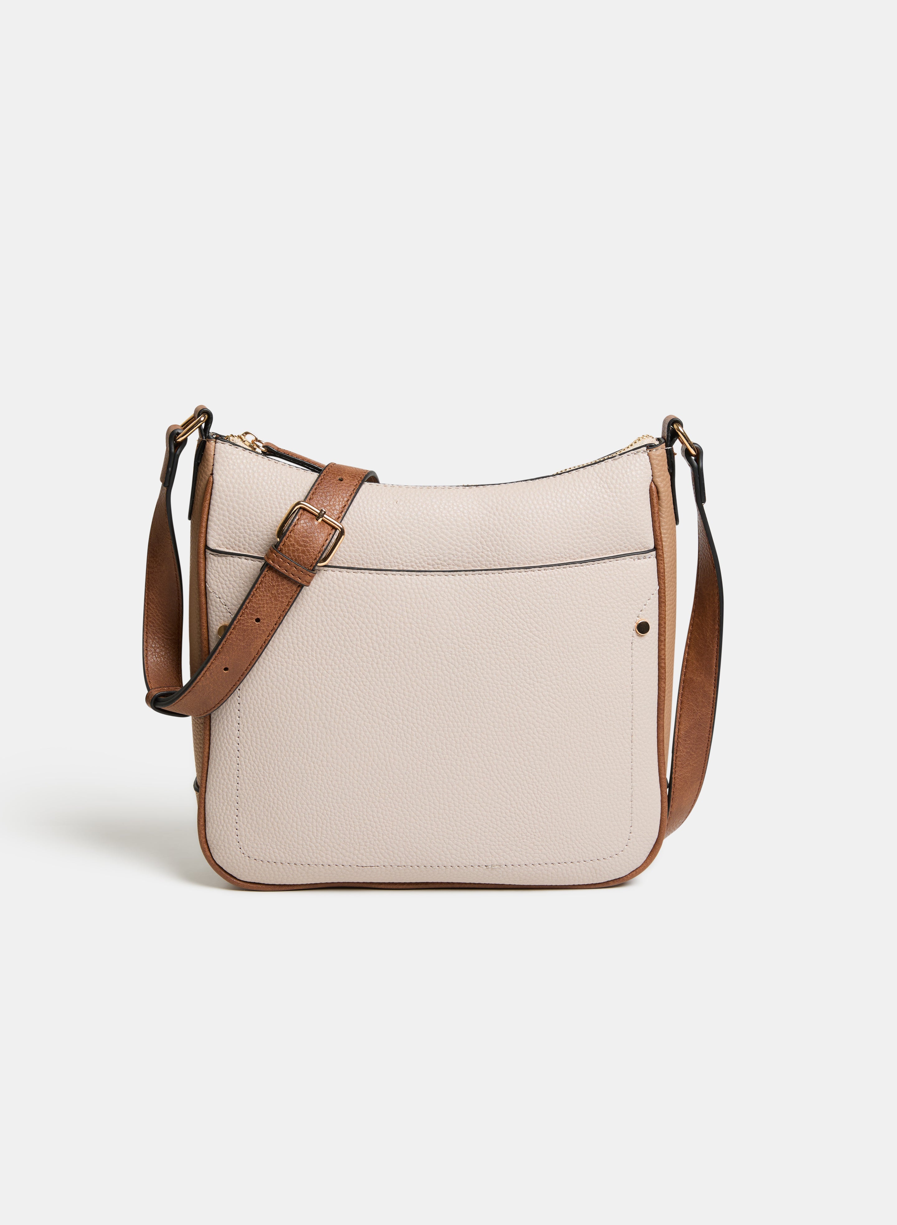 Stylish 2 Tone Crossbody Bag for Women - Fashionable Shoulder Purse with Adjustable Strap - Perfect for Travel, Work & Everyday Use