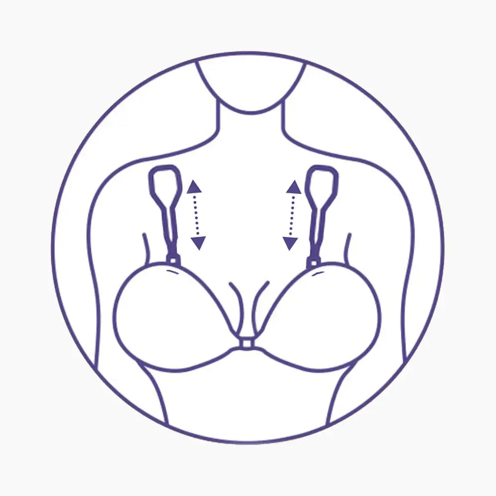 Nubra Clio Adhesive Silicone Bra - Invisible Strapless Sticky Bra for Women - Perfect for Backless Dresses, Wedding Gowns & Special Occasions
