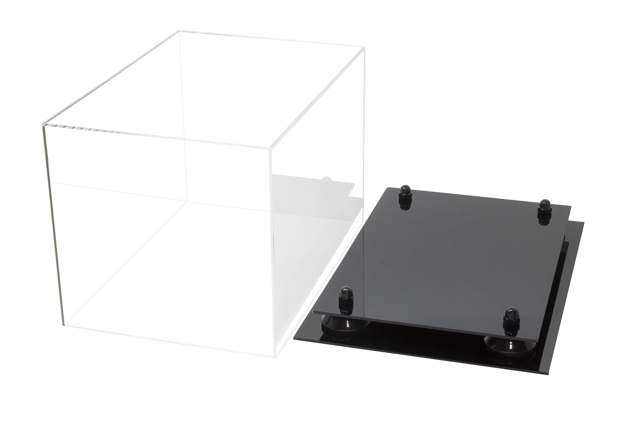 Acrylic Baseball Glove Display Case - Clear Protective Box for Collectible Gloves - Perfect for Showcasing Memorabilia in Home, Office, or Sports Hall of Fame