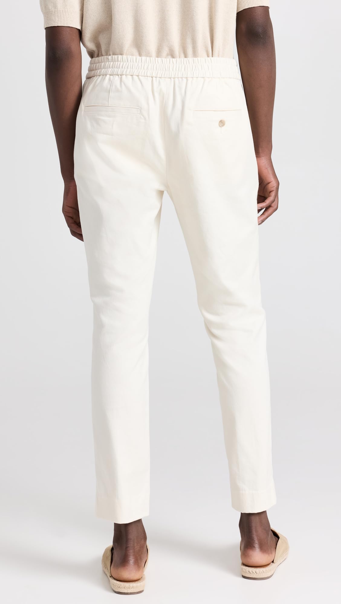 Vince Men's Cotton Pull On Pants - Comfortable Casual Wear for Lounge, Travel & Everyday Use