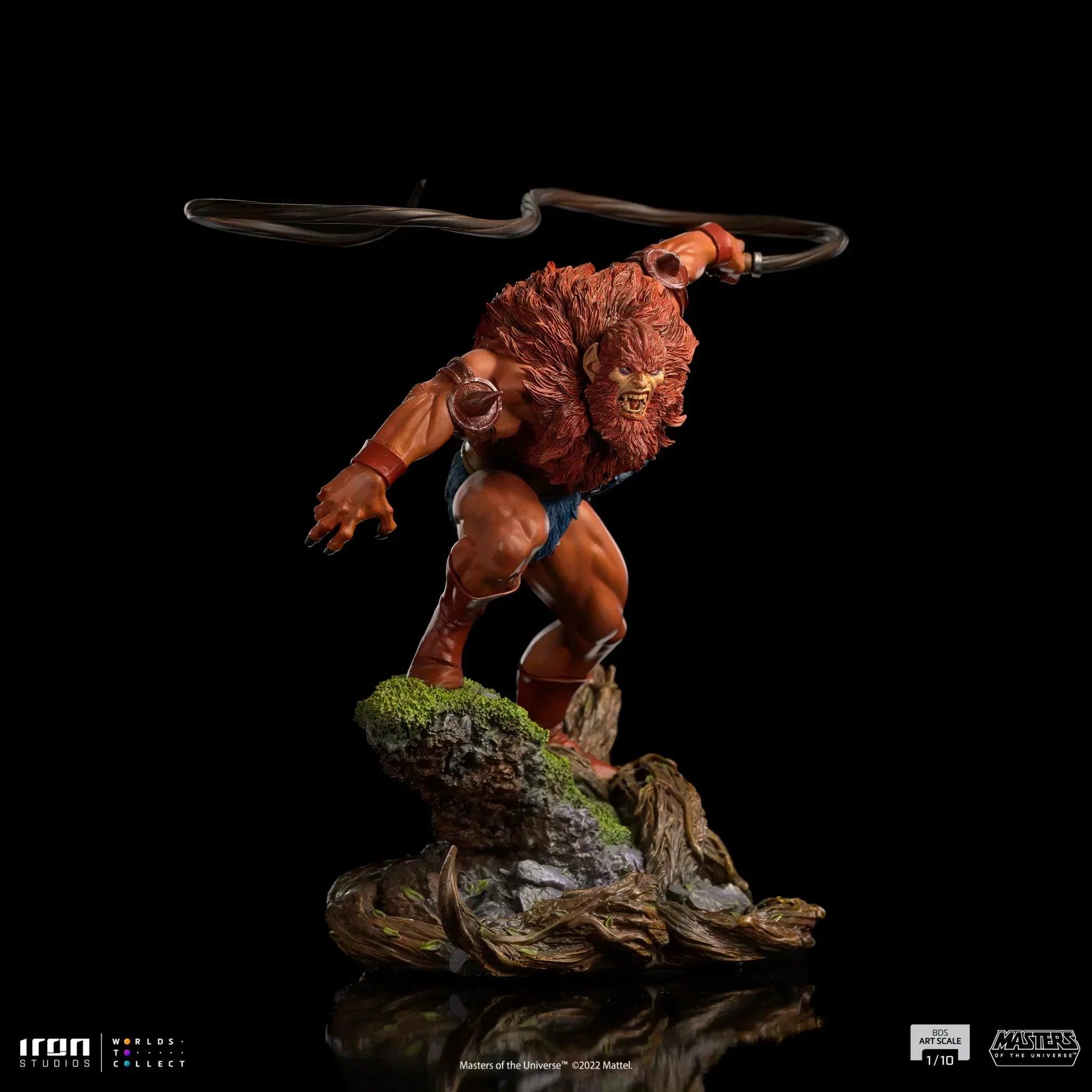 Iron Studios Masters of the Universe Beast Man BDS Art Scale 1/10 Statue - Collectible Action Figure for Display & Home Decor