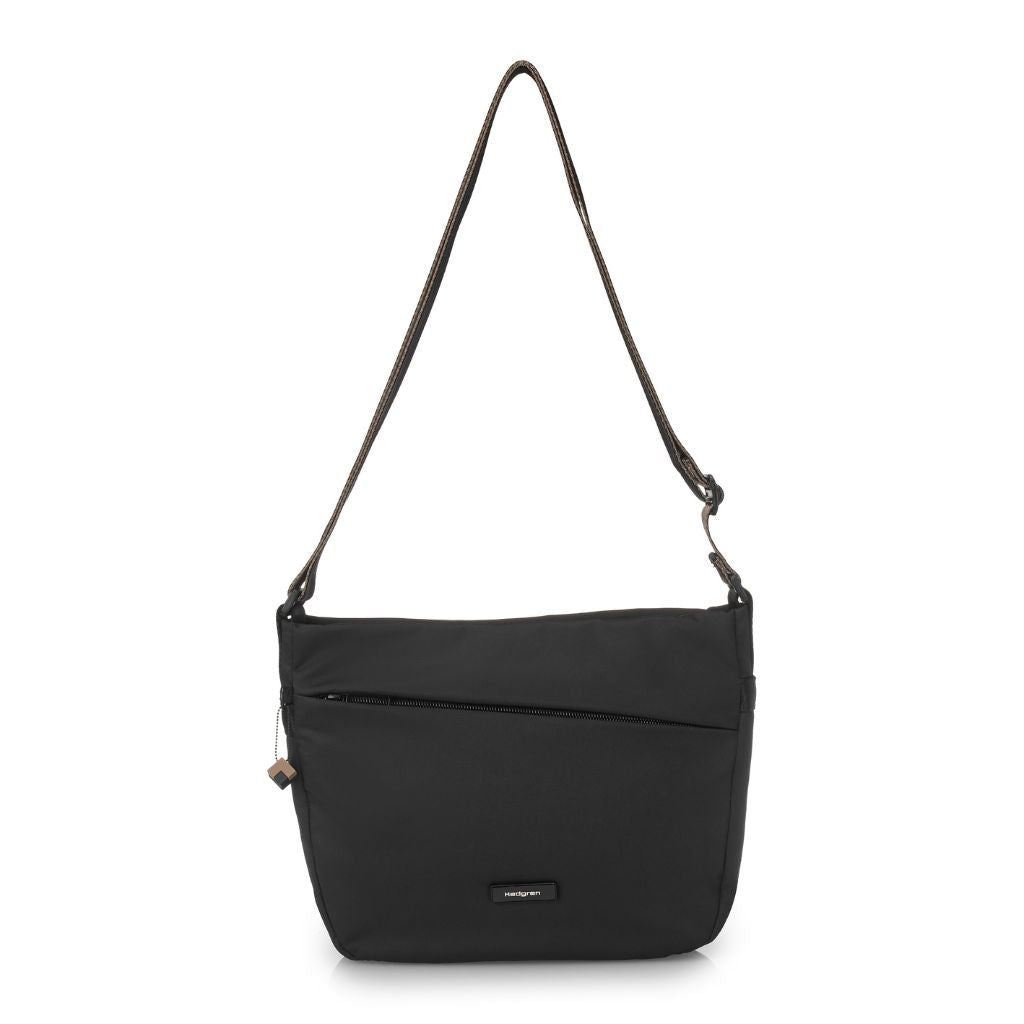 Hedgren Gravity Medium Crossbody Shoulder Bag for Women - Lightweight & Durable Travel Purse, Perfect for Work, Shopping & Daily Use - Black
