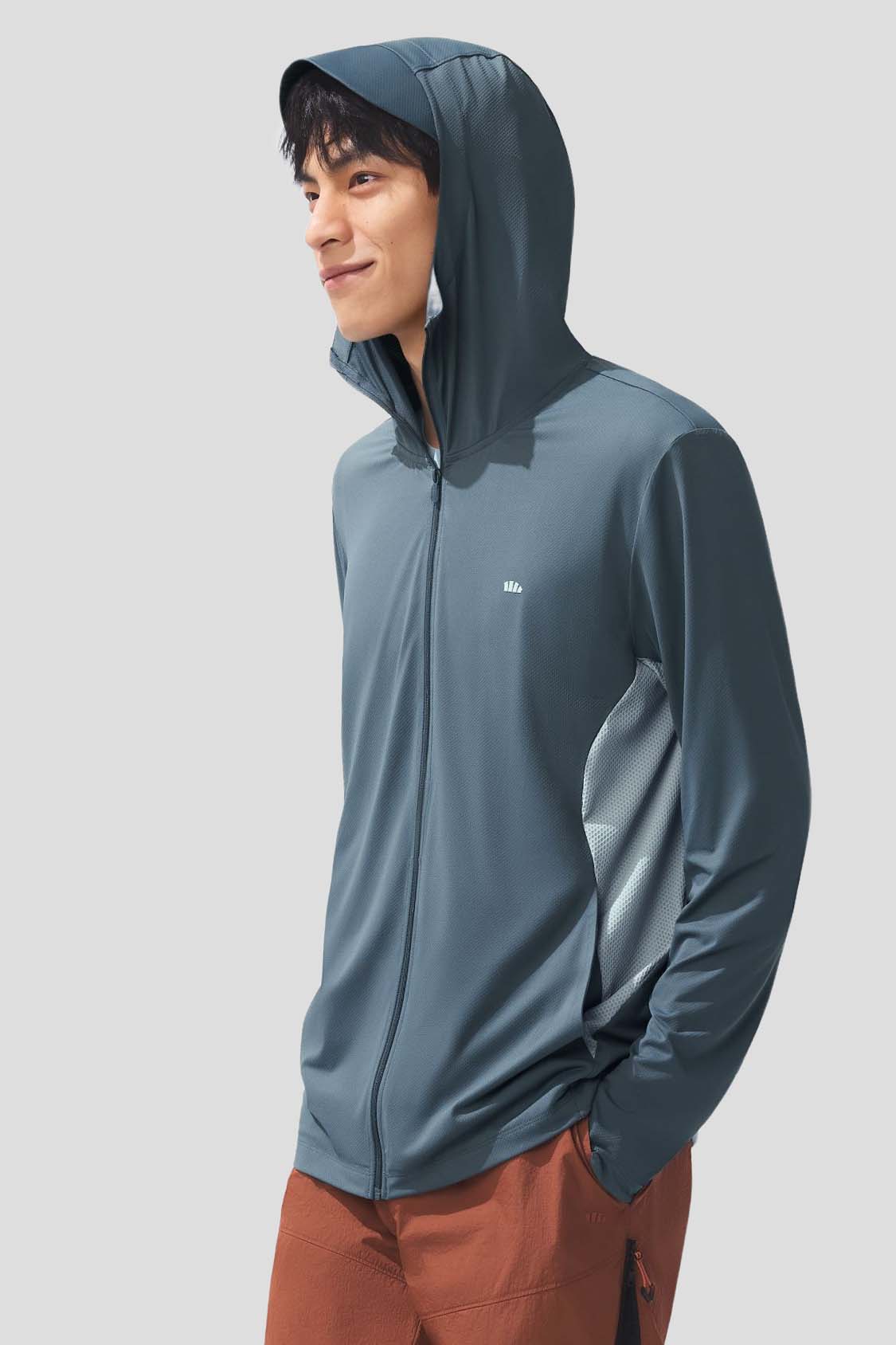 Men's Lightweight Breathable Sun Jacket UPF50+ UV Protection - AS105 for Hiking, Fishing & Outdoor Activities