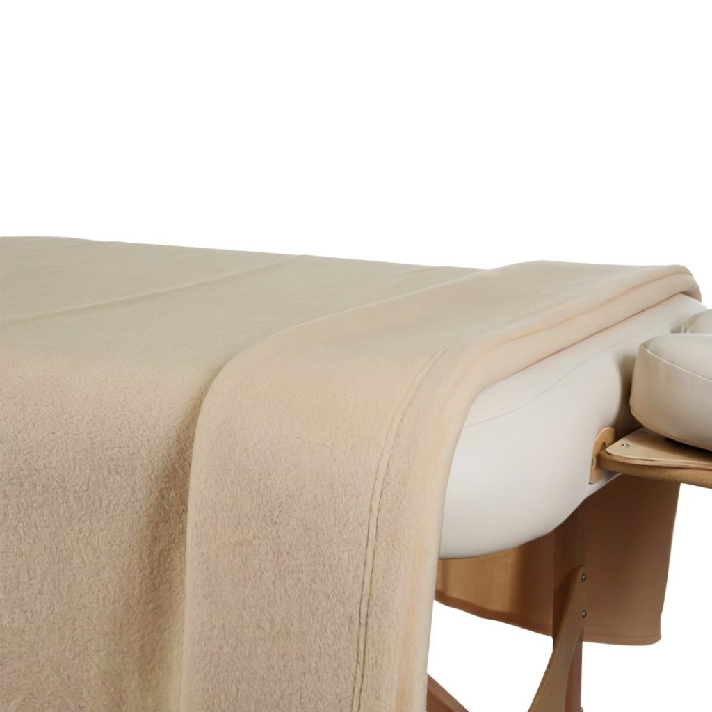 Soft Polar Fleece Massage Table Blanket - Warm & Cozy for Spa, Salon & Home Use - Perfect for Therapists & Relaxation