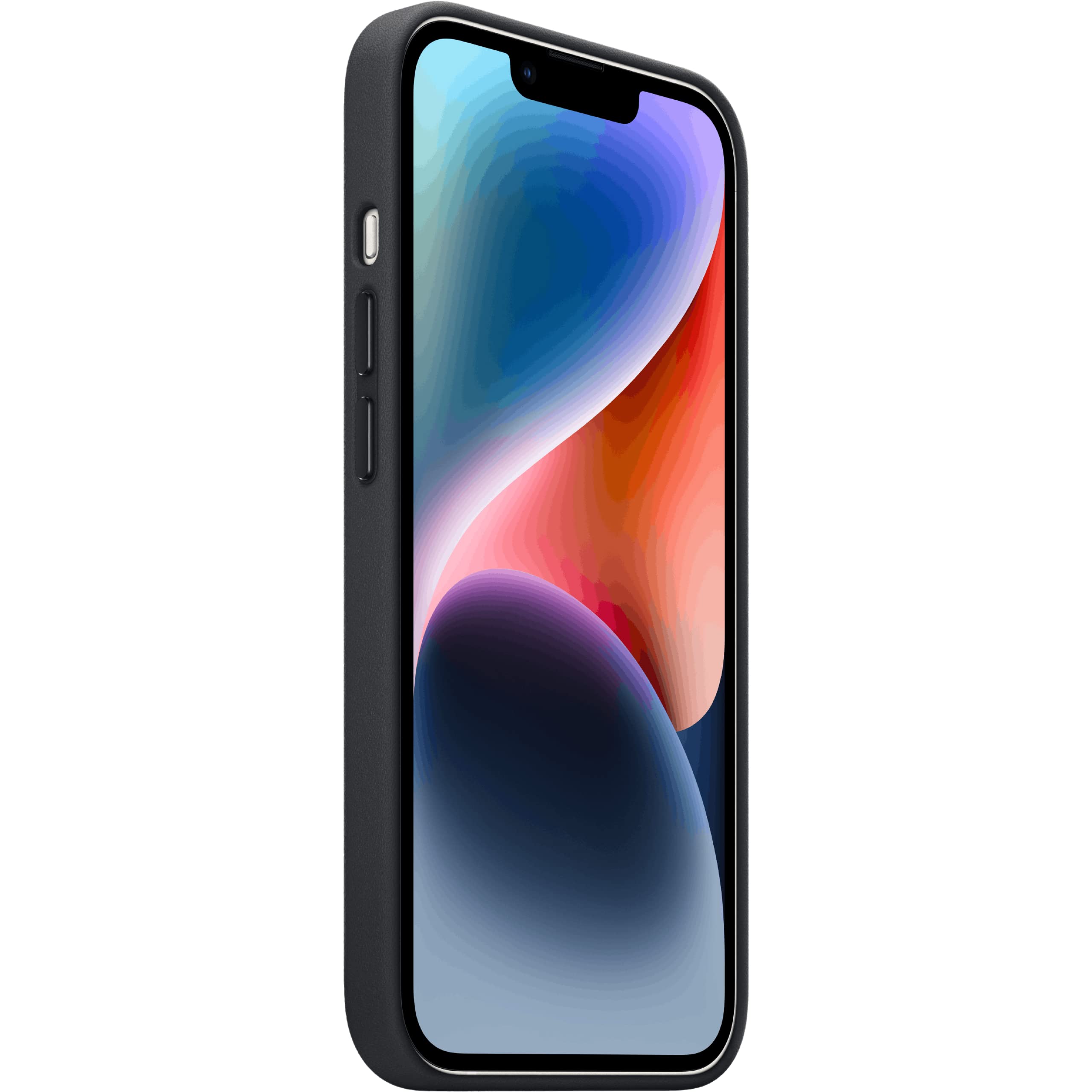 Apple iPhone 14 Plus Leather Case with MagSafe - Midnight Black | Premium Protective Cover for Everyday Use, Work & Travel