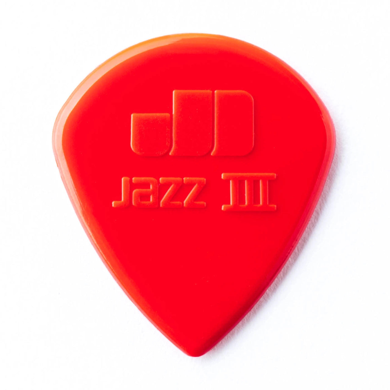 Dunlop Jazz III Guitar Picks - Premium Red Nylon Plectrum for Electric & Acoustic Guitar - Perfect for Jazz, Rock & Fast Playing Styles