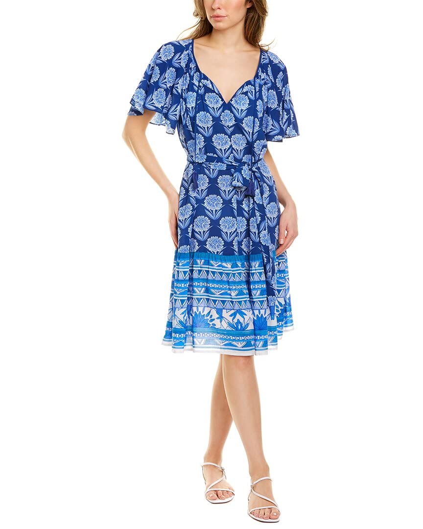 Johnny Was Yao Short Sleeve Cover-Up - Stylish Boho Beach Cover Up for Women | Perfect for Poolside, Vacation & Summer Outfits