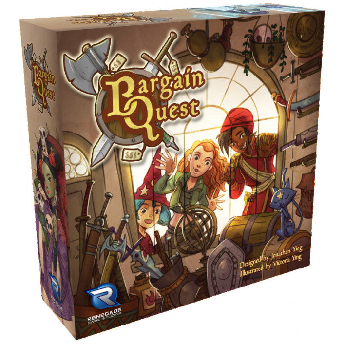 Bargain Quest - Fun & Strategic Board Game for Family Game Nights & Parties | Adventure-Themed Tabletop Game for Kids & Adults | Perfect for Game Nights, Gifts & Group Play