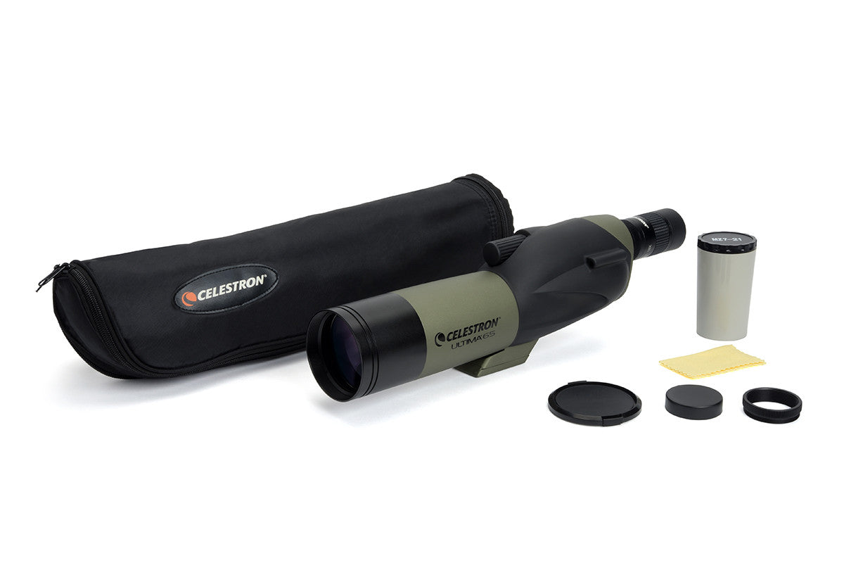 Ultima 18 55-65mm Straight Zoom Spotting Scope for Hunting, Bird Watching & Target Shooting | High-Powered Magnification for Outdoor Adventures