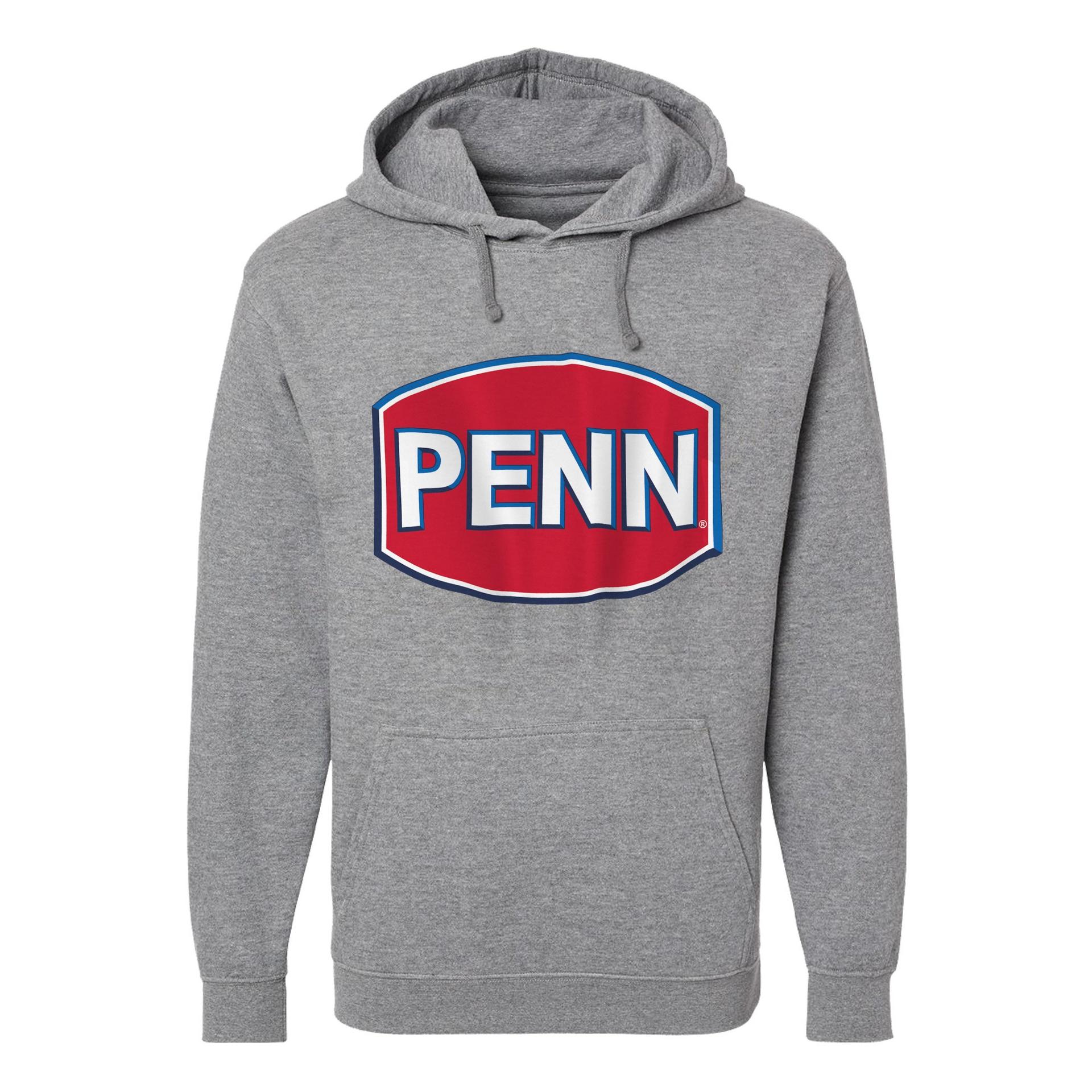 PENN® Pullover Hooded Sweatshirt for Men & Women - Soft Cotton Fleece Hoodie for Casual Wear, Gym, and Outdoor Activities