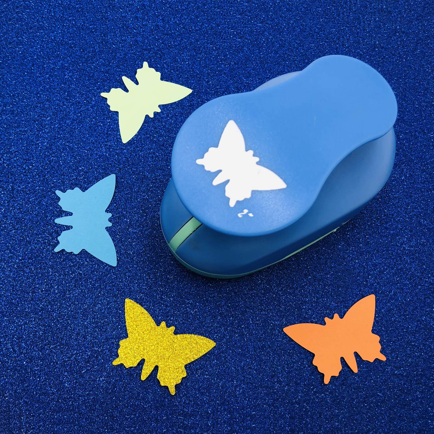 3-Piece Butterfly Paper Punch Set (2 Inch, 1 Inch, 5/8 Inch) - Scrapbooking Hole Puncher for DIY Crafts, Card Making, and Memory Books | Perfect for Scrapbookers, Teachers, and Craft Enthusiasts