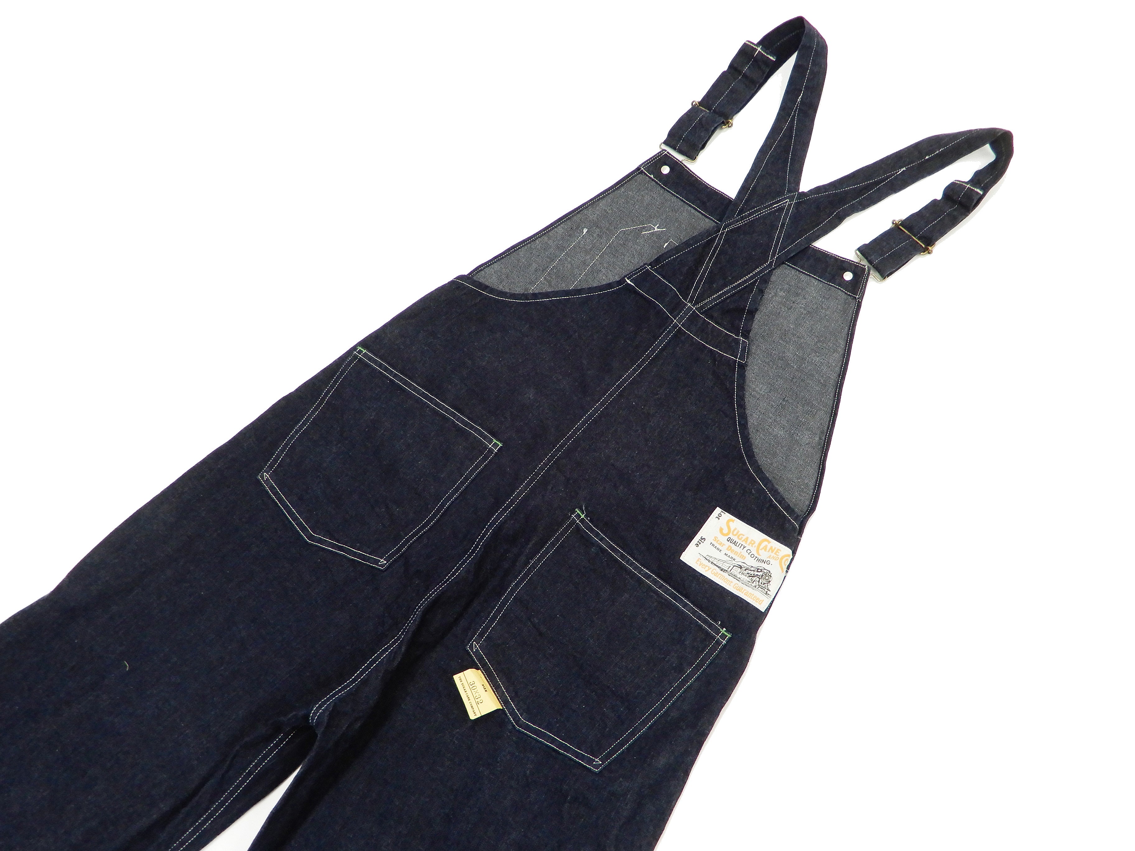 Men's 11 Oz. Blue Denim Bib Overalls - Heavy Duty Workwear for Farming, Construction & Outdoor Activities - Toyo Enterprises SC42242