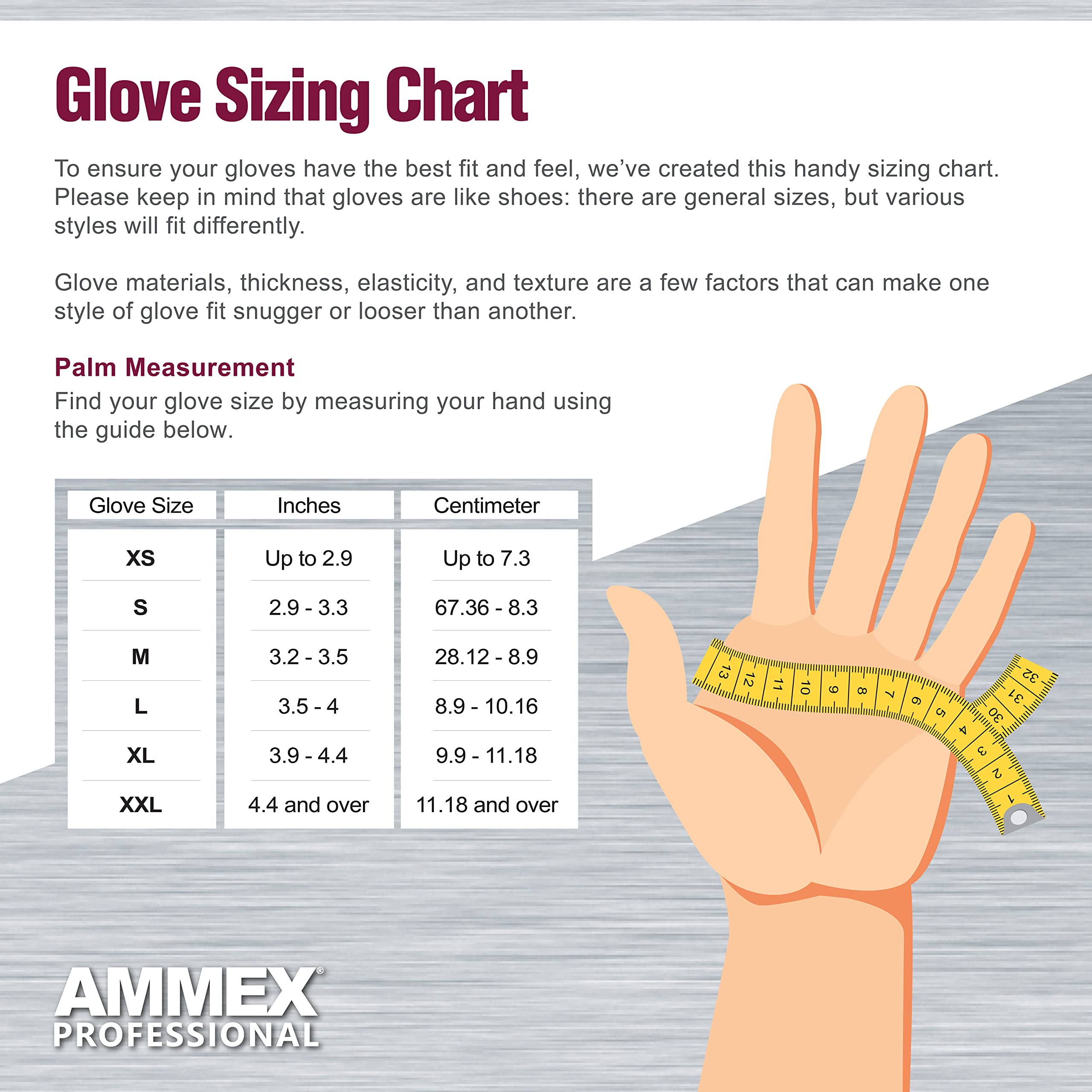 AMMEX White Latex Disposable Exam Gloves - 4 Mil Thick, Powder-Free, Food Safe, Textured Grip - Perfect for Medical, Dental, Food Handling & Home Cleaning
