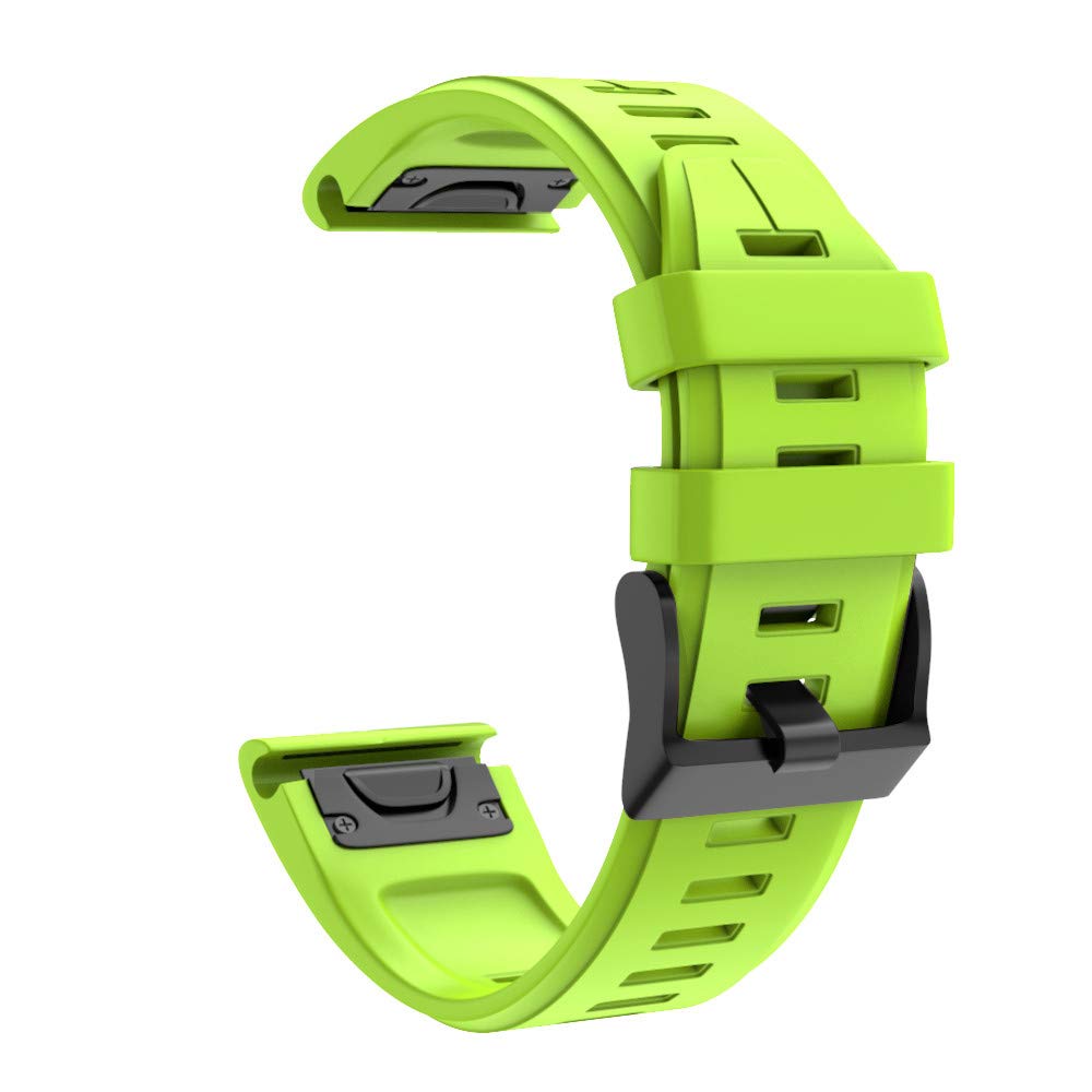 LEKODE Quick Release Silicone Watch Band Replacement for Garmin Instinct - Durable & Comfortable Strap for Outdoor, Sports & Everyday Wear