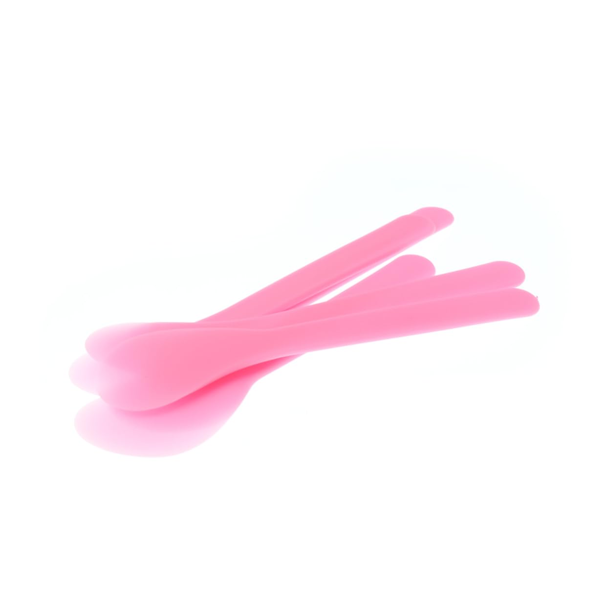 100pcs Pink Cosmetic Spatulas - Makeup Spatula Set for Creams, Lotions & Skincare - Perfect for DIY Beauty, Salon & Travel Use