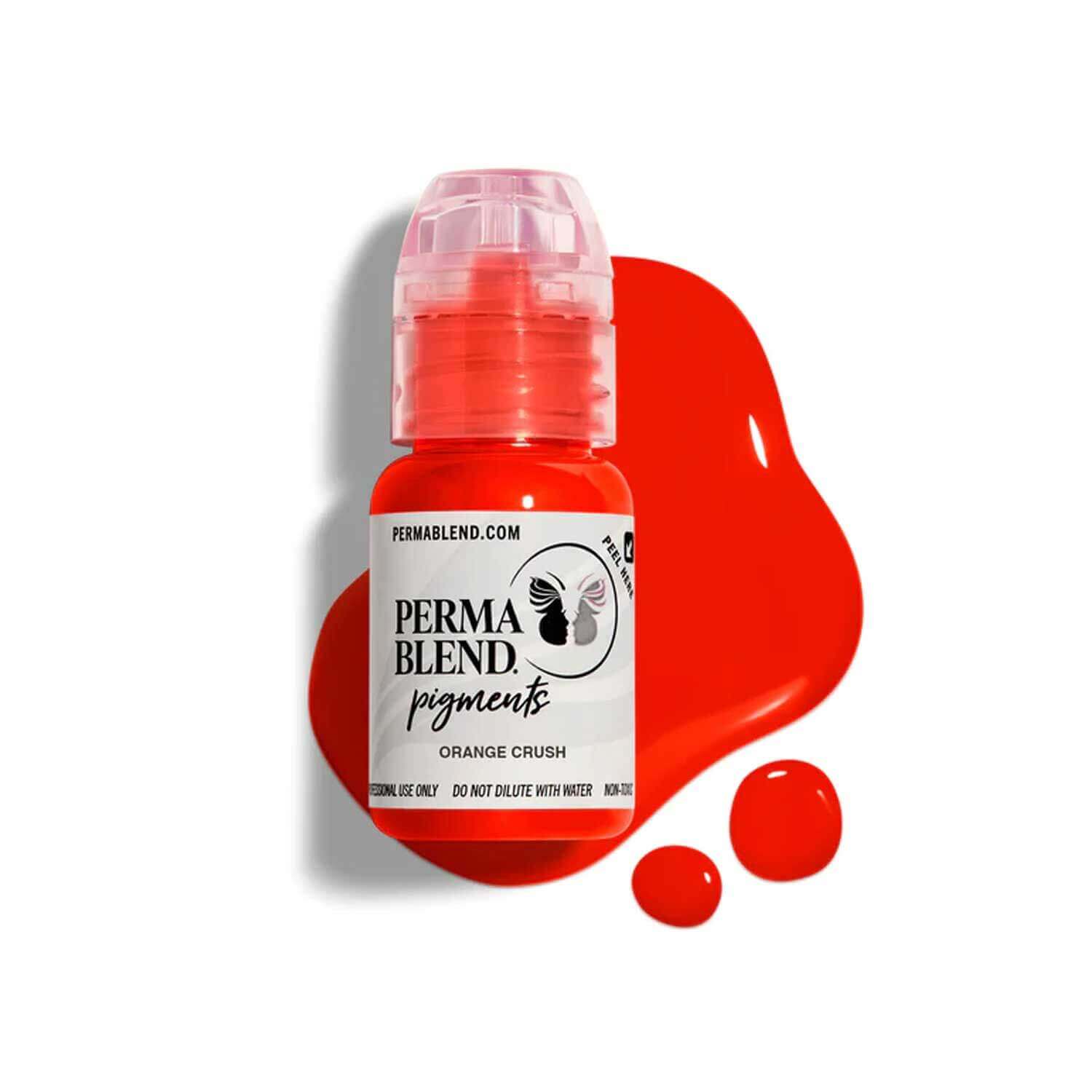 Orange Crush Permablend Professional Acrylic Paint Set - Vibrant Colors for Artists & DIY Crafts - Perfect for Canvas, Wood, Fabric & Home Decor Projects