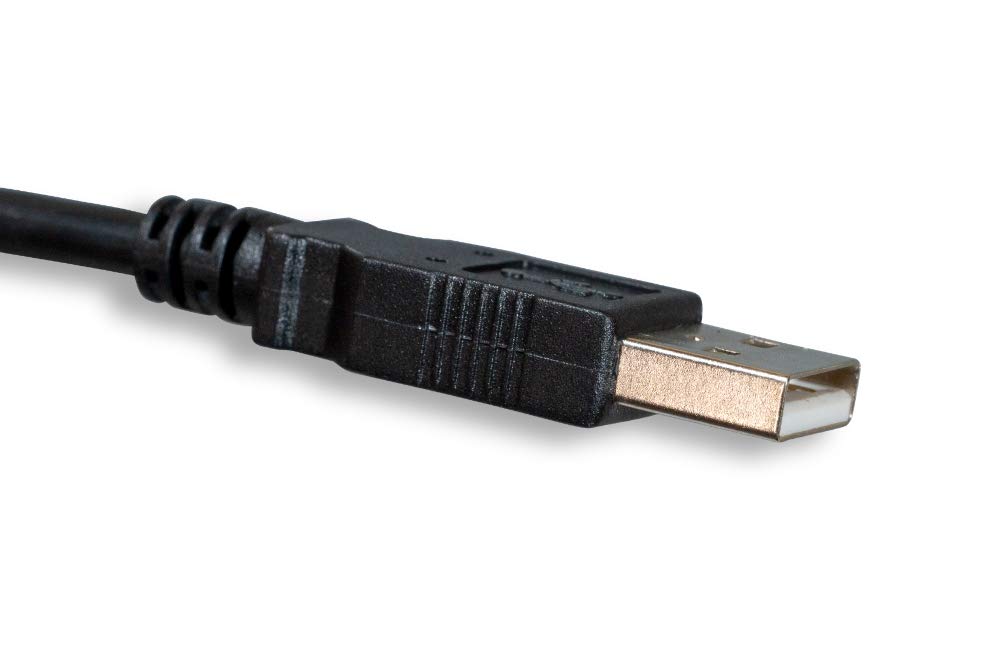 3ft USB A to B Cable - High Speed Data Sync & Charging Cable for Printers, Scanners & Audio Interfaces - Durable Black USB A-M/B-M Cable (ZCCDDKMM-03) - Perfect for Office, Studio & Home Use