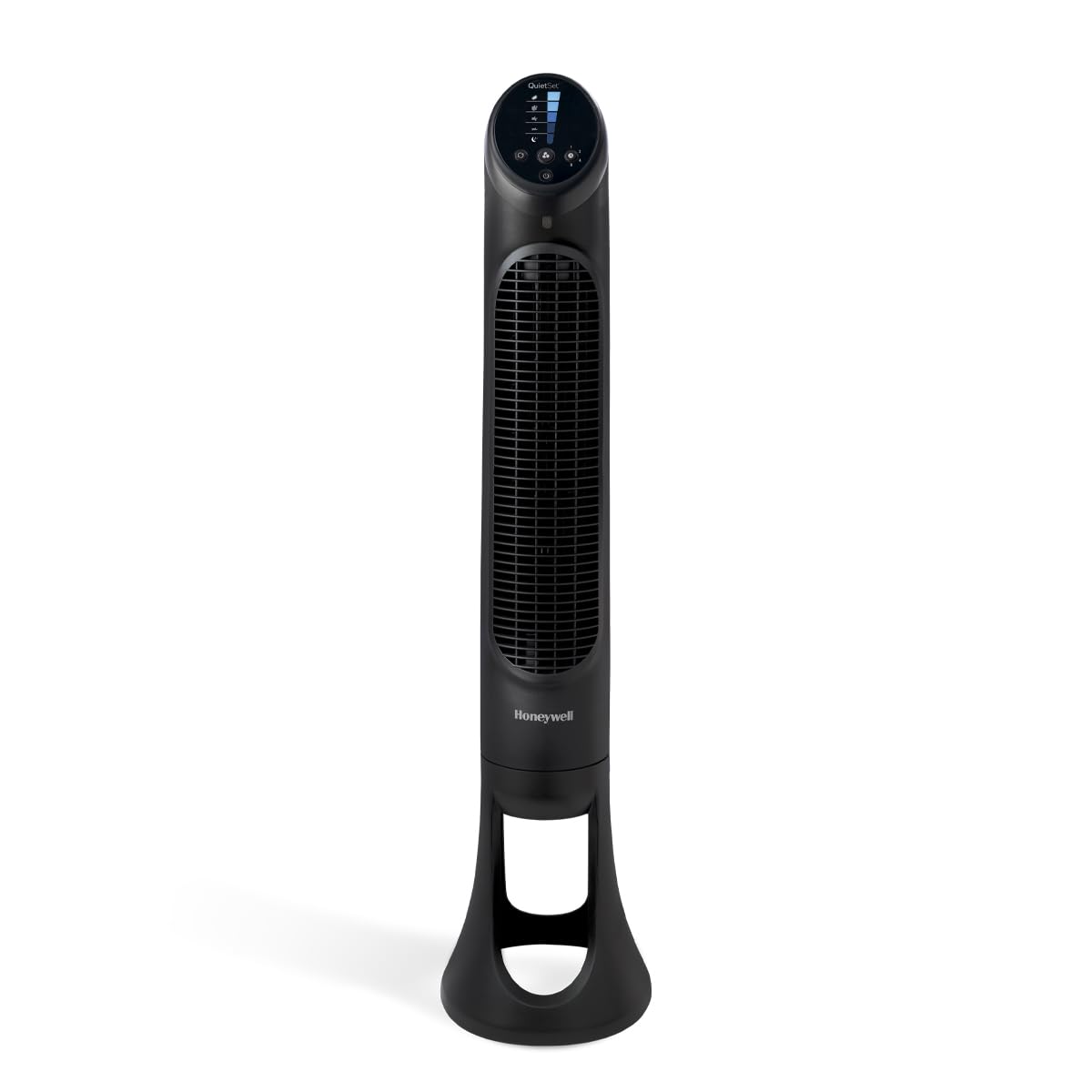 Honeywell QuietSet Tower Fan with 5 Speed Settings - Black | Powerful & Quiet Cooling for Home, Office & Bedroom
