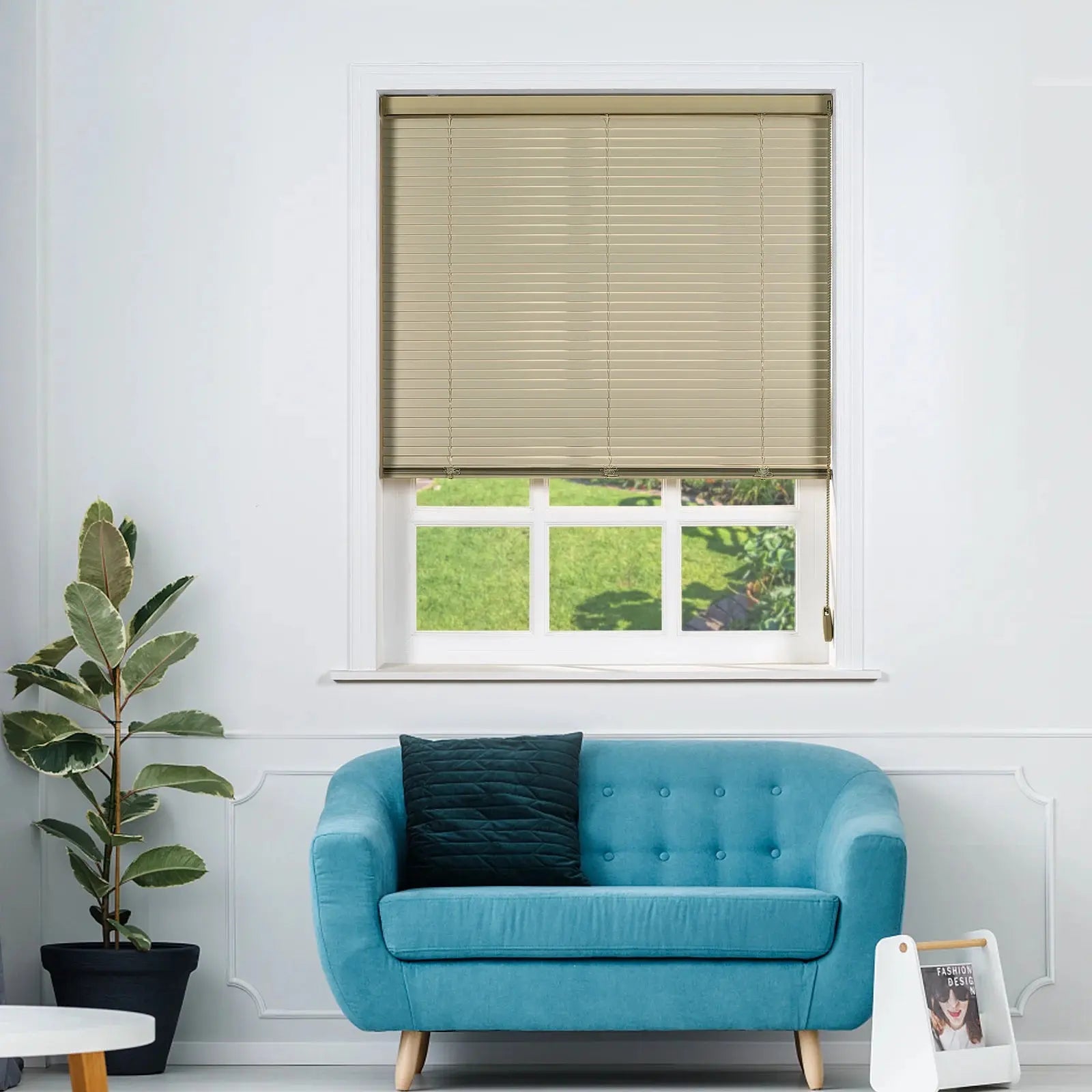 Loma Venetian Blinds Cord Lift - Premium Window Shades for Home & Office - Light Control & Privacy Solution for Living Room, Bedroom, Kitchen
