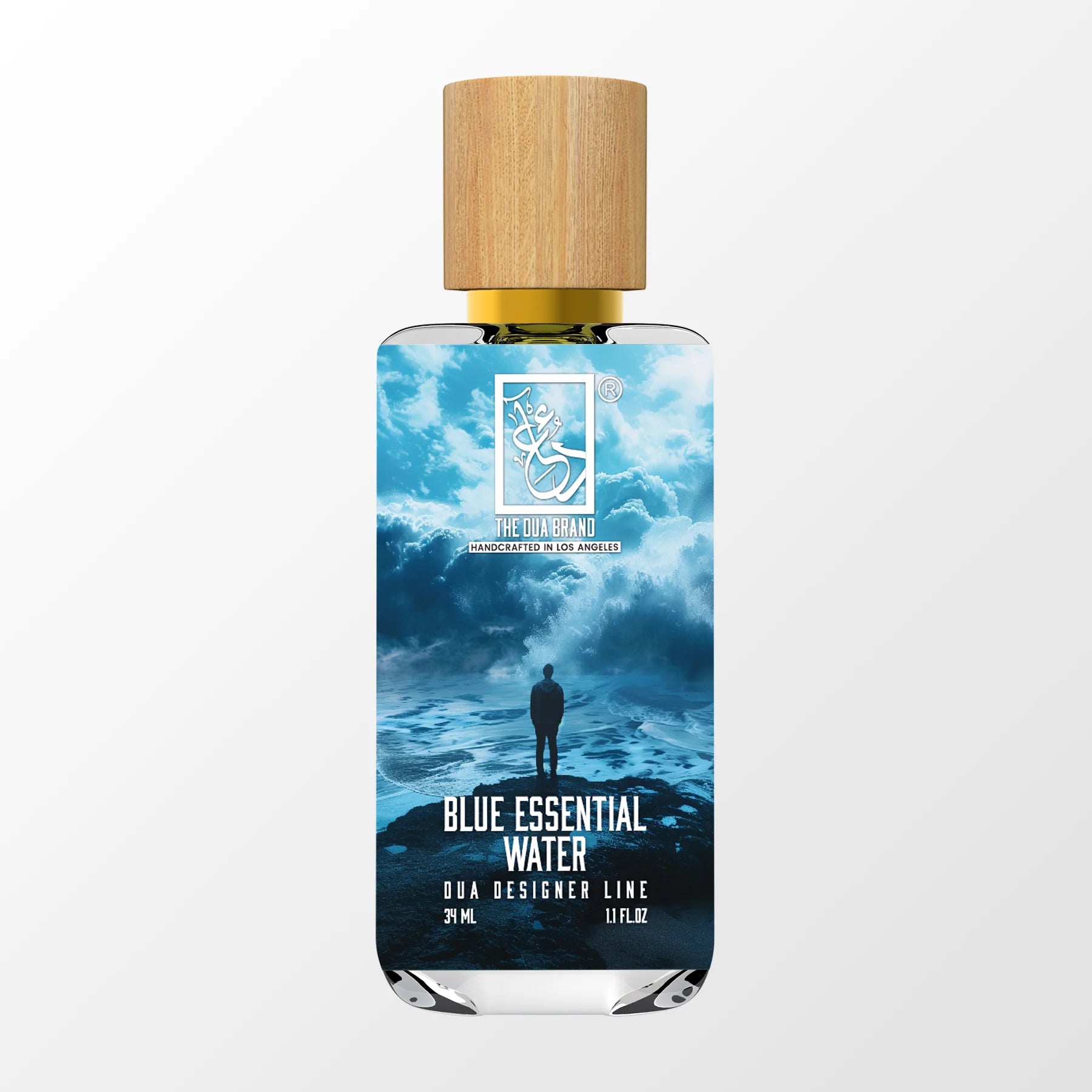Premium Blue Essential Water Bottle - BPA Free, Leak Proof & Eco-Friendly - Perfect for Gym, Hiking & Outdoor Activities