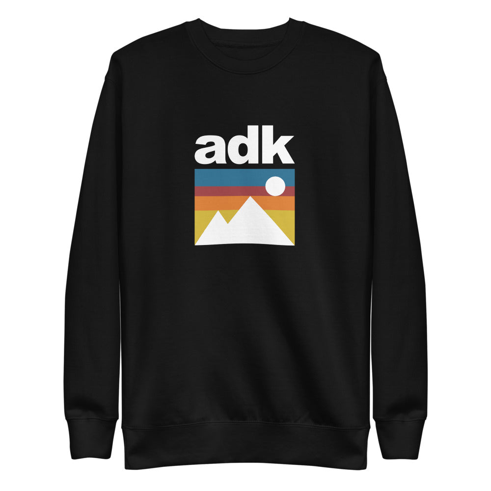 Alpine Crew Sweatshirt for Men & Women | Cozy Fleece Pullover | Winter Hiking & Outdoor Activities