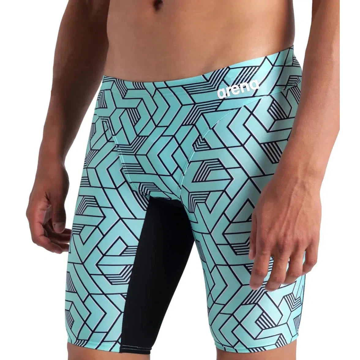 Arena Men's Escape Swim Jammer - High-Performance Competitive Swimwear for Training & Racing | Perfect for Lap Swimming, Triathlons & Water Sports