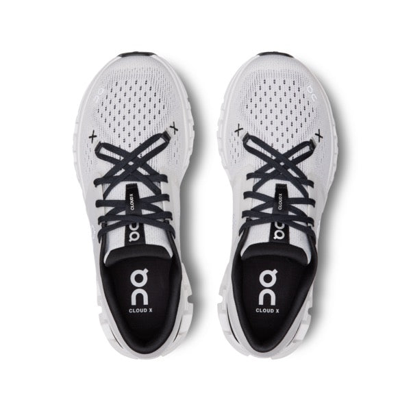Women's Cloud X 4 Running Shoes - Lightweight Comfort Sneakers for Women (Ivory/Black) | Perfect for Jogging, Gym Workouts & Everyday Wear