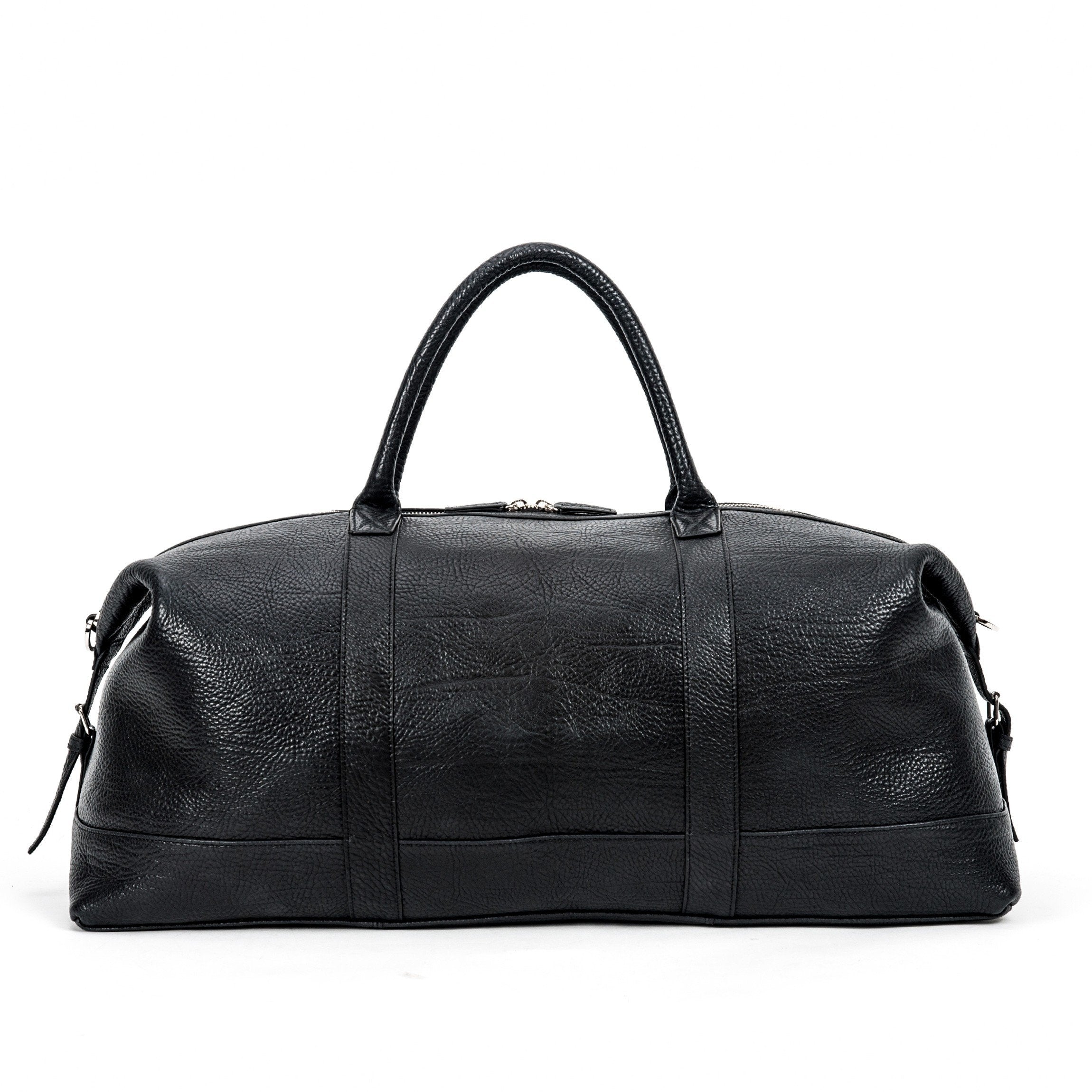 Premium Kessler Large Duffle Bag in Ebony - Spacious Travel & Gym Bag for Men & Women - Perfect for Workouts, Weekend Trips & Sports Gear Storage