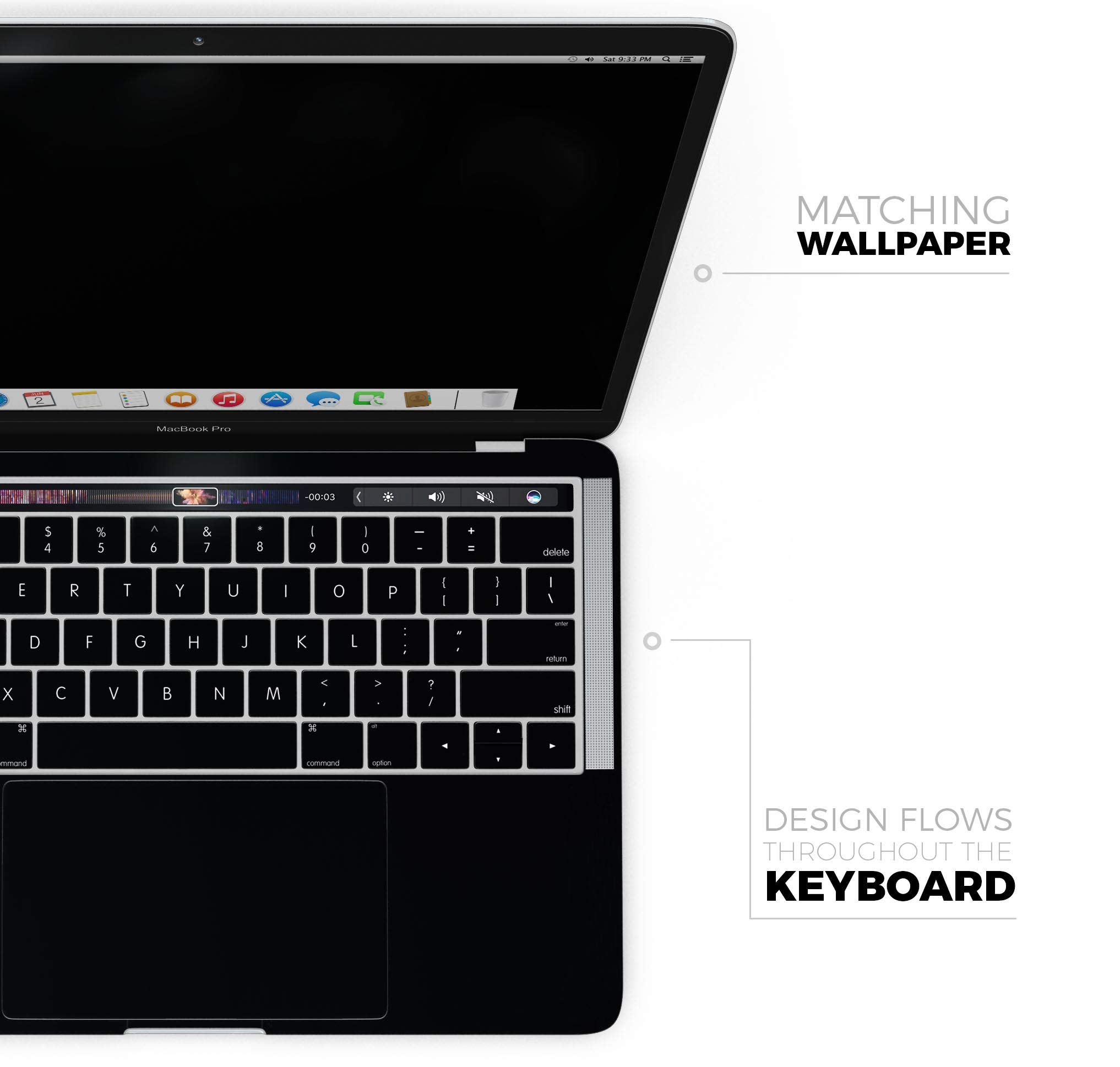 Scratch Resistant Full-Body Wrap Skin for MacBook Pro 16