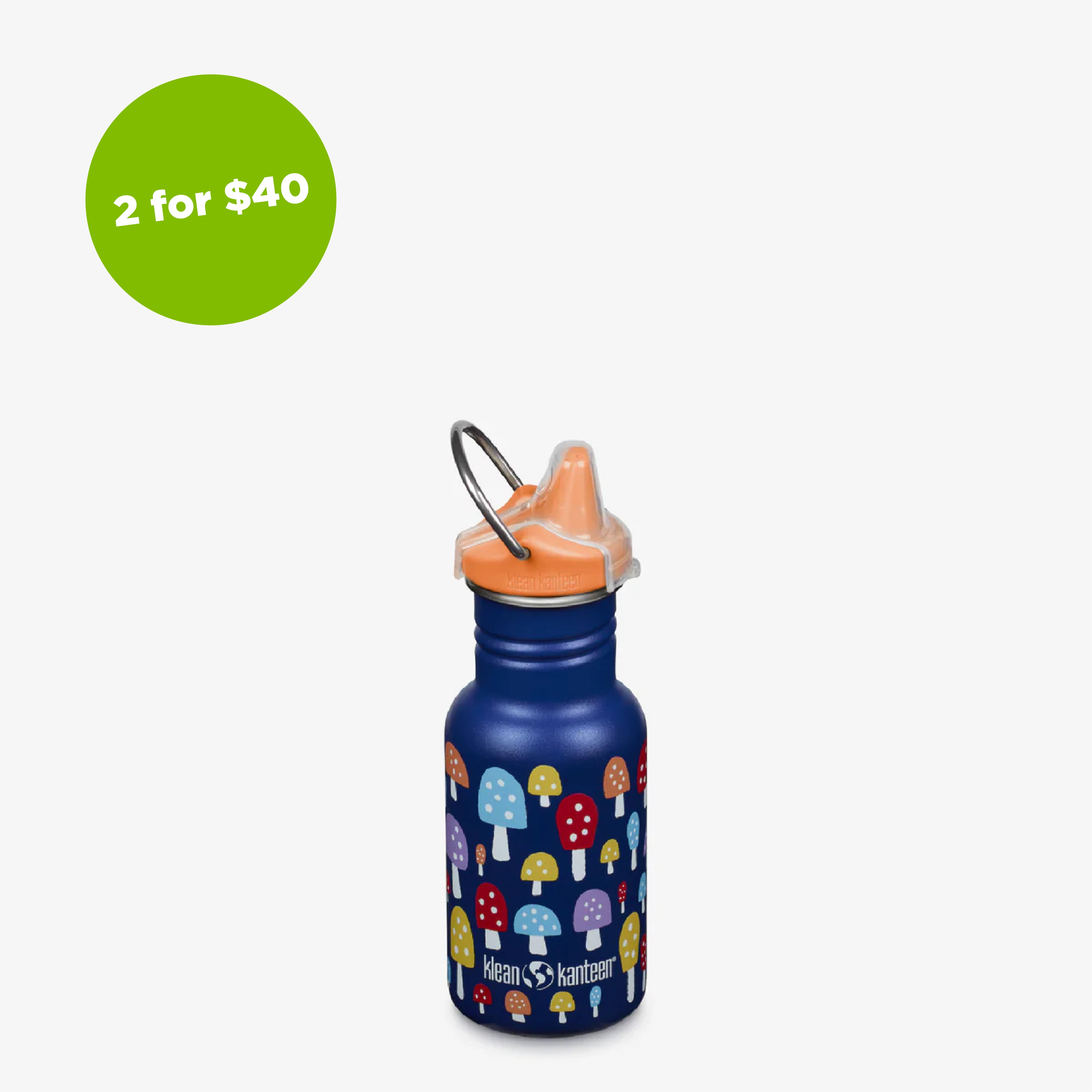 12oz (355ml) Classic Kids Sippy Cup with Spill-Proof Lid - BPA Free Leak Proof Toddler Water Bottle for Daycare, Travel & Outdoor Activities