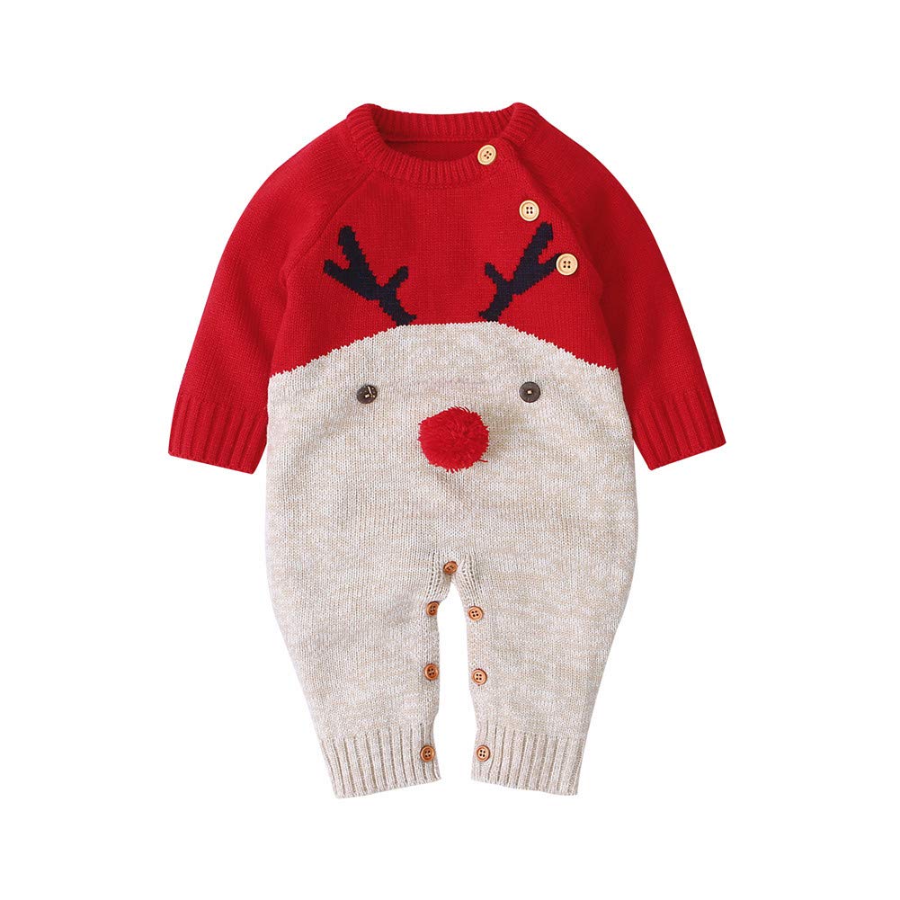 My First Christmas Outfit for Baby Boys & Girls - Festive Newborn Onesie & Sweater Set - Perfect for Holiday Photos & Family Gatherings