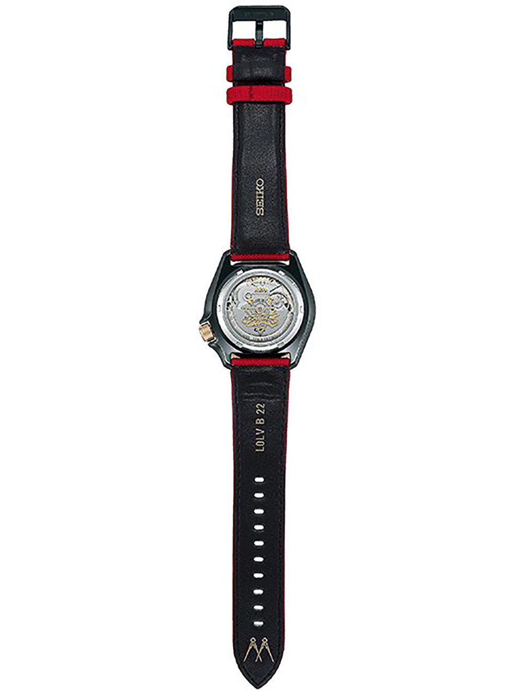 SEIKO 5 Sports Street Fighter V Limited Edition Ken Model SBSA080 Automatic Watch - Made in Japan | JDM Collectible | Perfect for Gamers, Anime Fans & Watch Enthusiasts