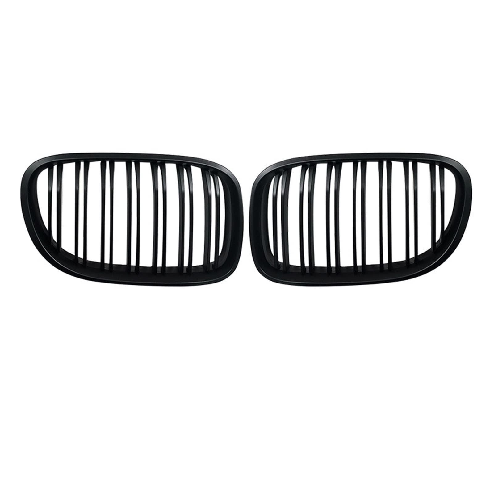 YEHEI 2 Slat Double Gate Front Kidney Grille Gloss & Matte Black for BMW F01 F02 F03 F04 7 Series (2009-2015) - Car Exterior Accessories & Auto Parts for Enhanced Style and Protection
