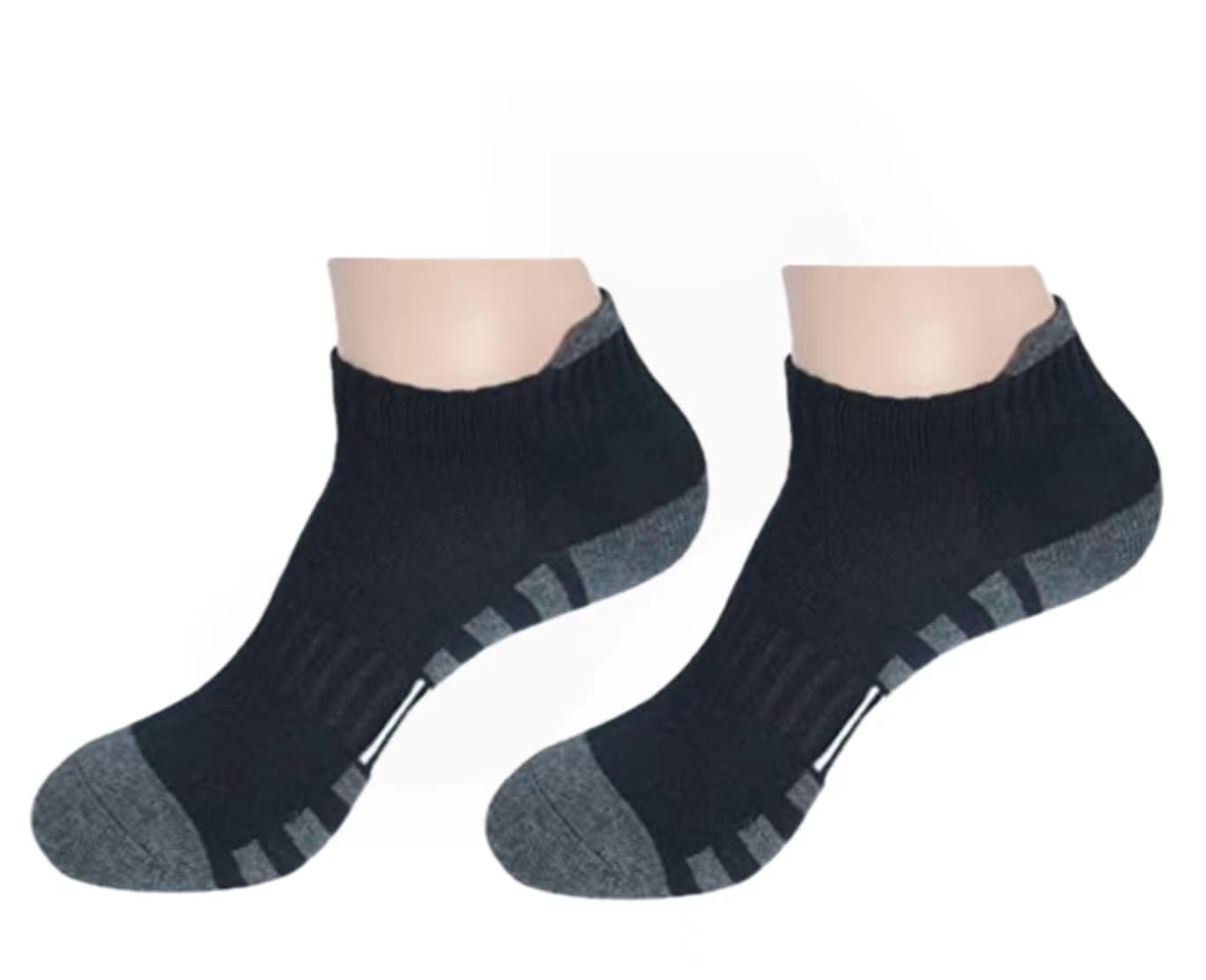 Men's & Women's Cotton Crew Socks - Breathable Athletic Sports Socks for Running, Gym & Casual Wear - Comfortable Ankle Socks for Everyday Use