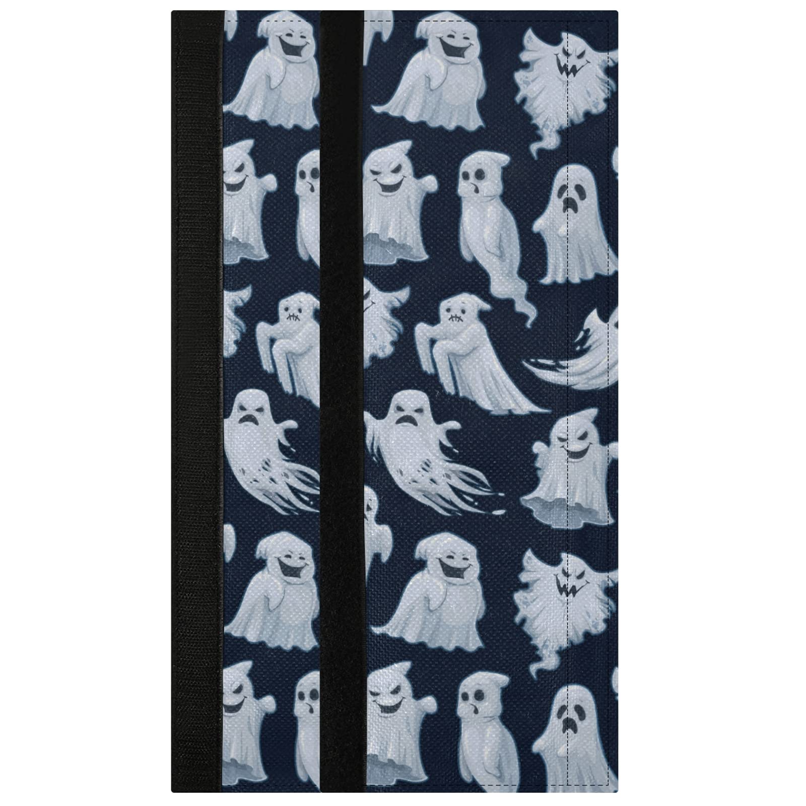 Spooky Halloween Ghost Fridge Handle Covers - Set of 2 Adorable Kitchen Appliance Protectors for Refrigerator, Oven & Dishwasher - Fun Holiday Decor for Home & Party Use