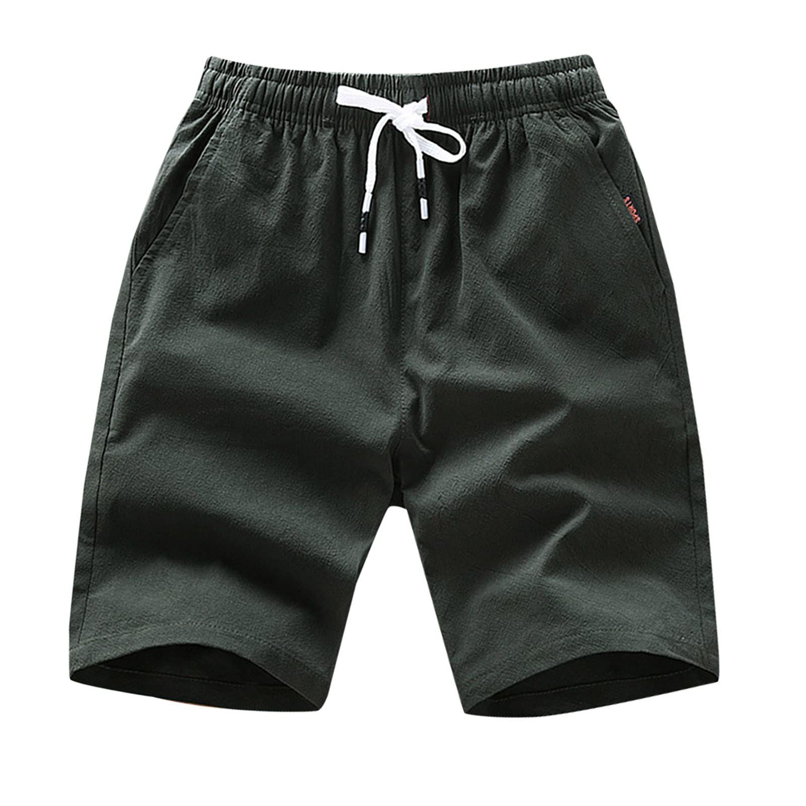 Ctreela Men's Cotton Lounge Shorts - Comfortable Jogger Gym Sweat Shorts with Elastic Waist for Workout & Athletic Activities | Perfect for Running, Yoga, and Casual Wear