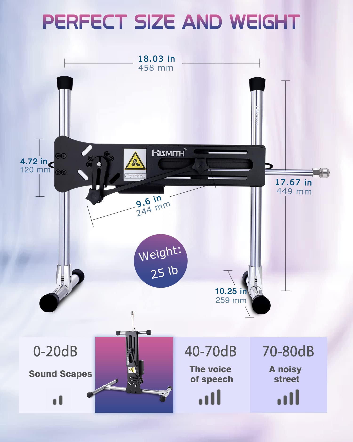 Hismith Premium Sex Machine with APP Remote Control - KlicLok System, Silicone Dildos & Male Masturbator Attachments Bundle - Perfect for Couples Play, Solo Exploration & BDSM Scenes
