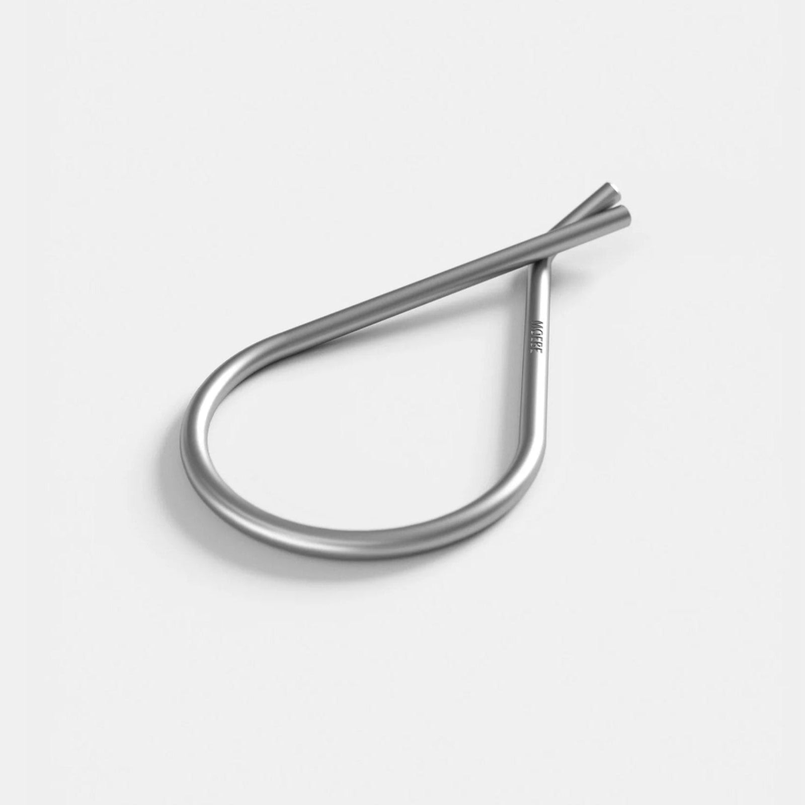 Premium MOEBE Stainless Steel Keyring - 3.8cm (1.5 Inch) Durable Metal Key Chain for Home, Office & Travel Essentials