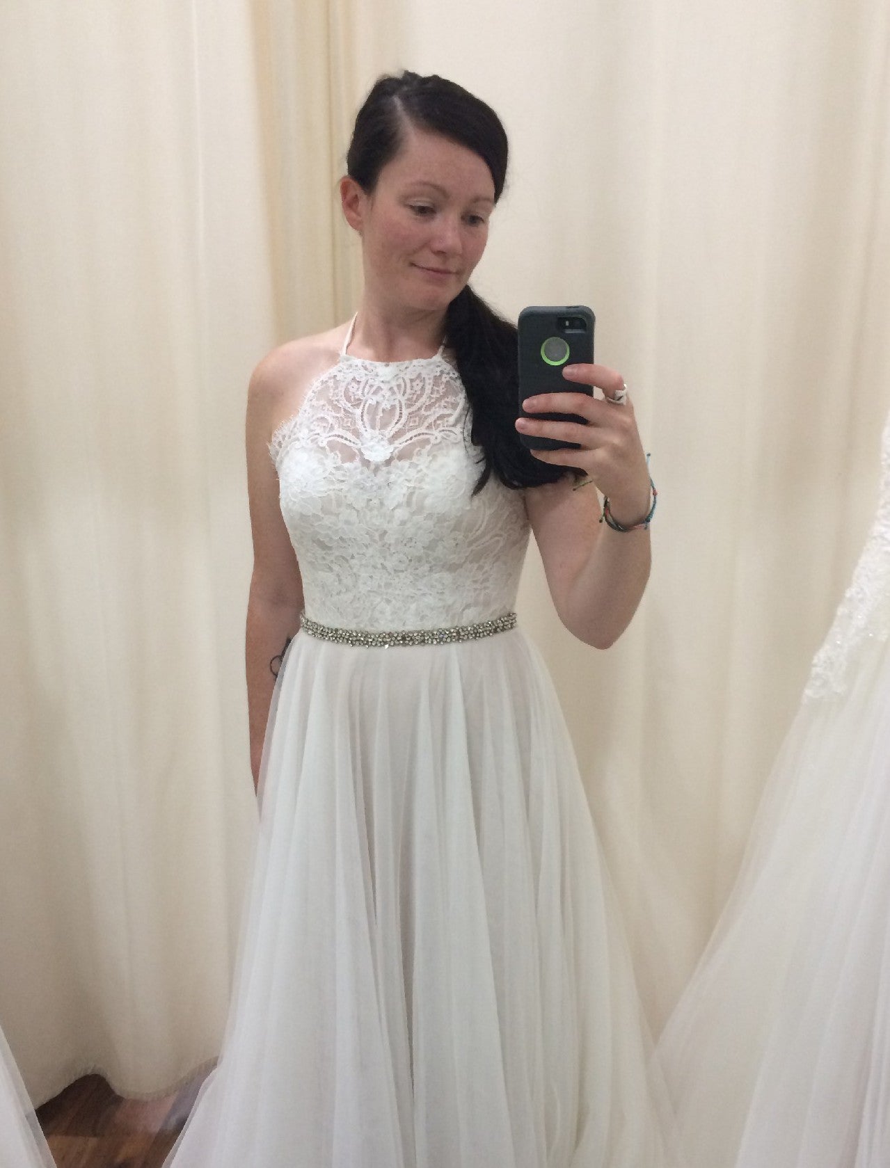 BHLDN Wtoo by Watters Claremore Wedding Gown - Elegant Lace Bridal Dress for Beach, Garden & Formal Ceremonies