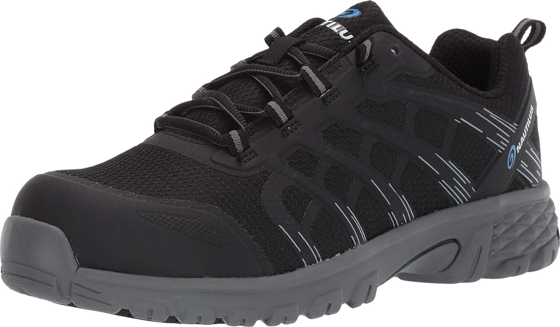 FSI FOOTWEAR NAUTILUS Men's Stratus Composite Toe Safety Work Shoes - ASTM F2413 Certified, Slip & Water Resistant for Construction, Warehouse & Industrial Use
