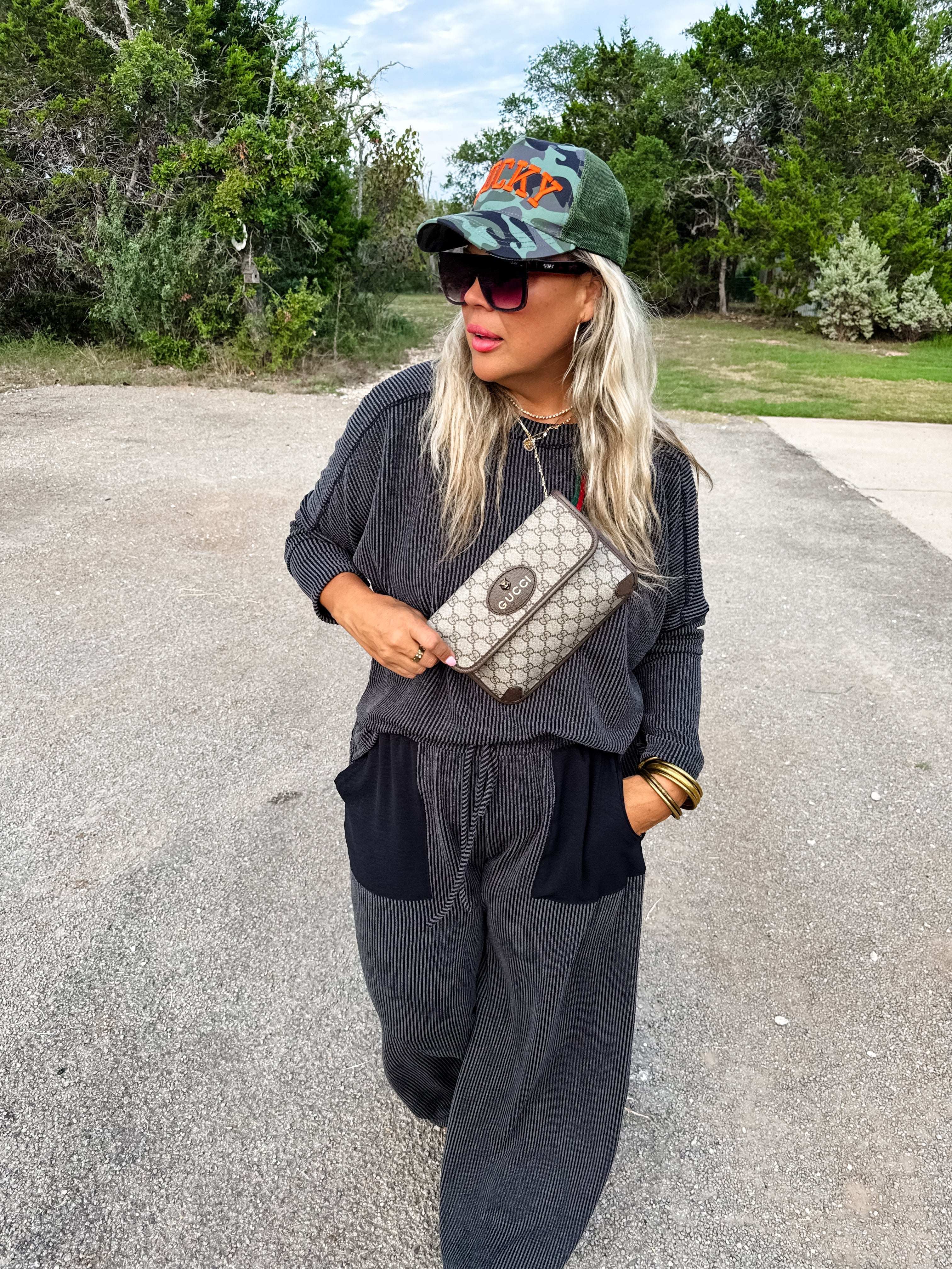 PREORDER: Erika Ribbed Lounge Set - Soft Cotton Loungewear for Women | Cozy Home Outfit, Relaxing Sleepwear & Casual Wear