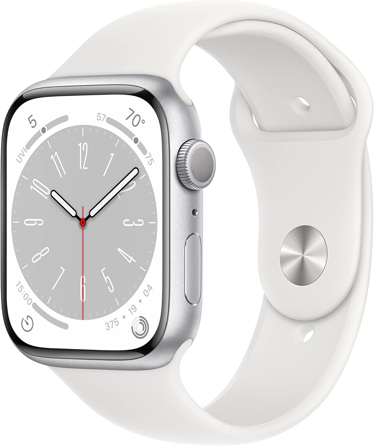 Apple Watch Series 8 45mm GPS Smartwatch - Like New (Opened Box) | Fitness Tracker, Heart Rate Monitor, Sleep Tracking | Perfect for Workouts, Running & Daily Wear