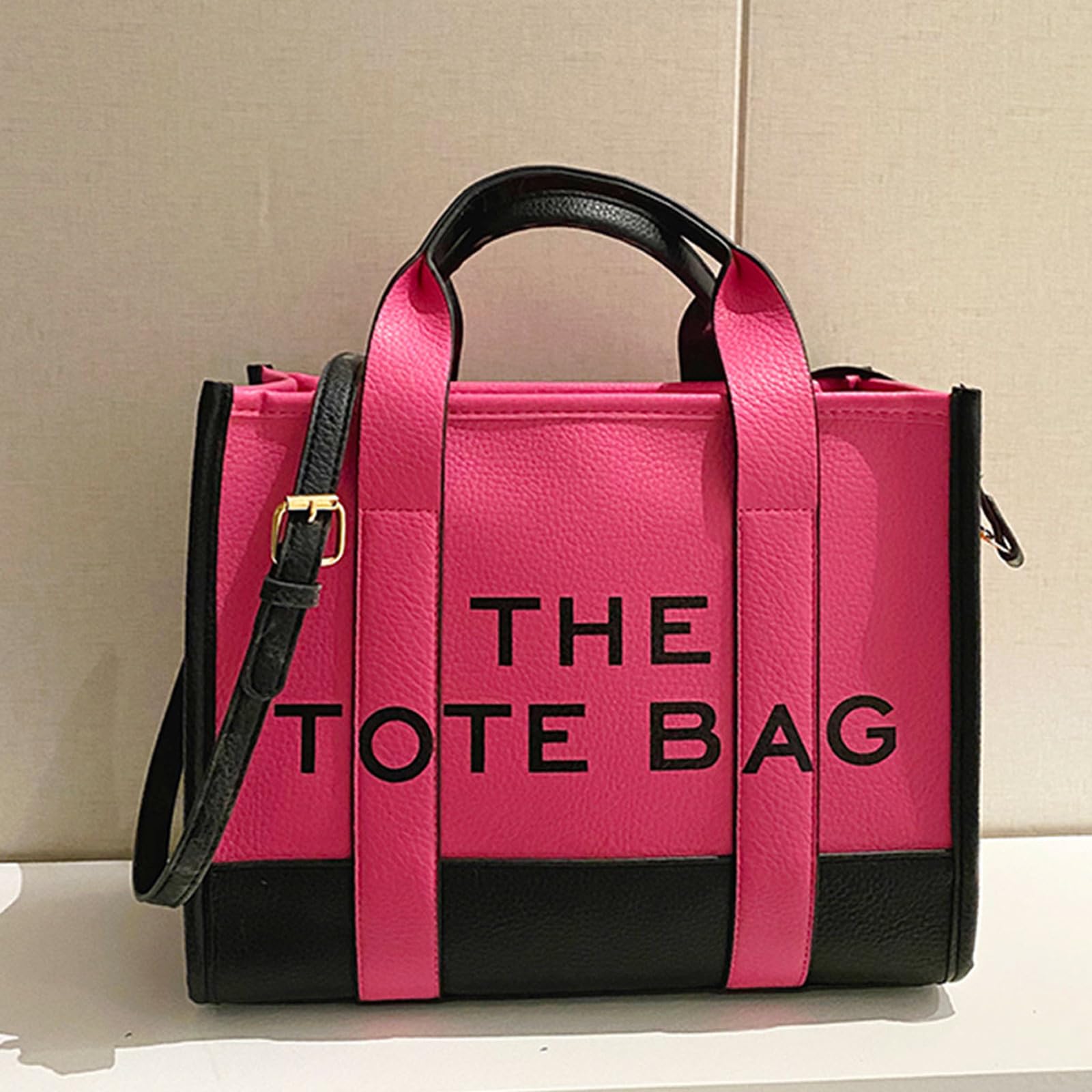 Stylish Large Leather Tote Bag for Women - Premium Top Handle Crossbody Handbag Purse - Perfect for Work, Travel & Everyday Use