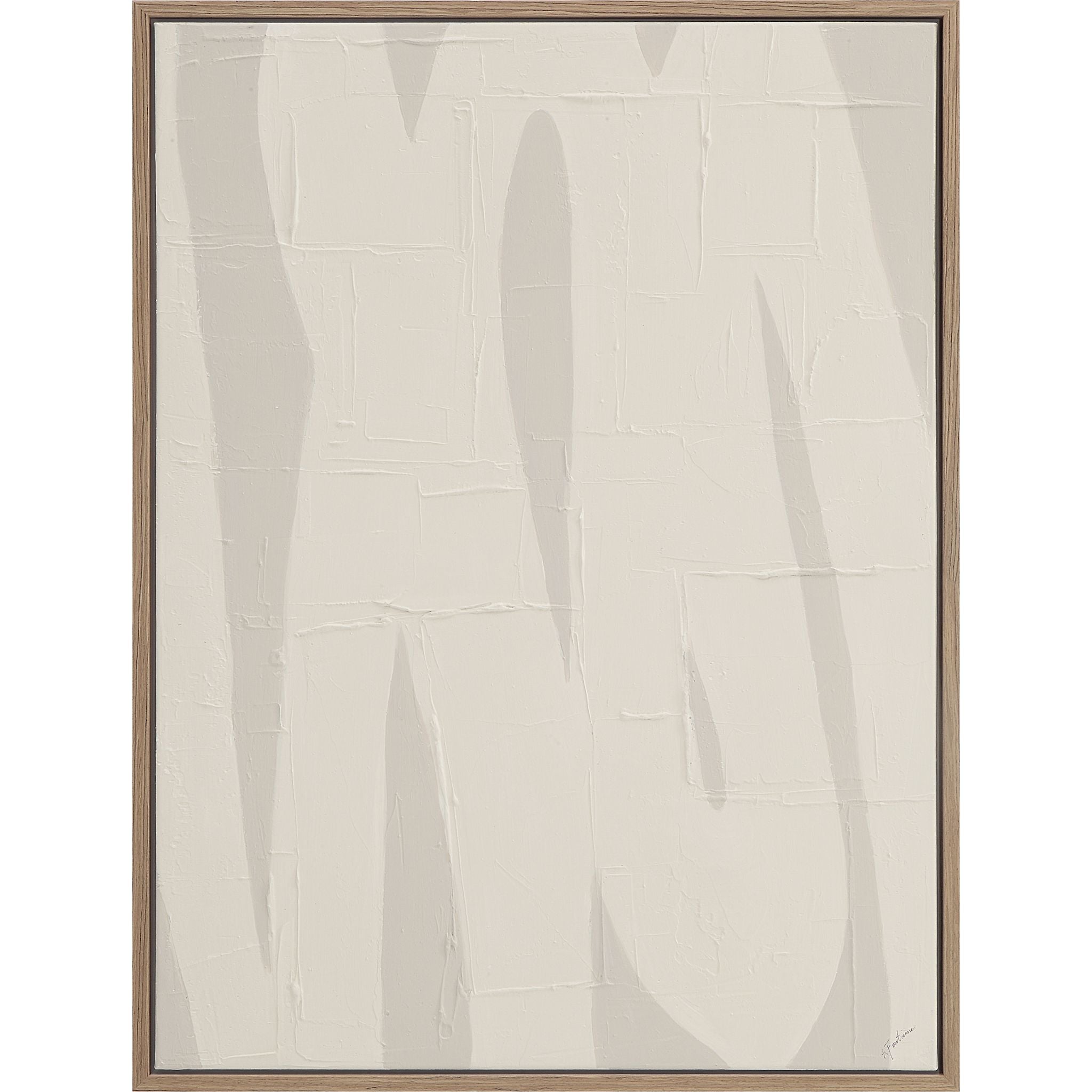 Allegra Wall Art - 36.10 x 48.20 Inches Modern Canvas Painting - Perfect for Living Room, Bedroom & Office Decor