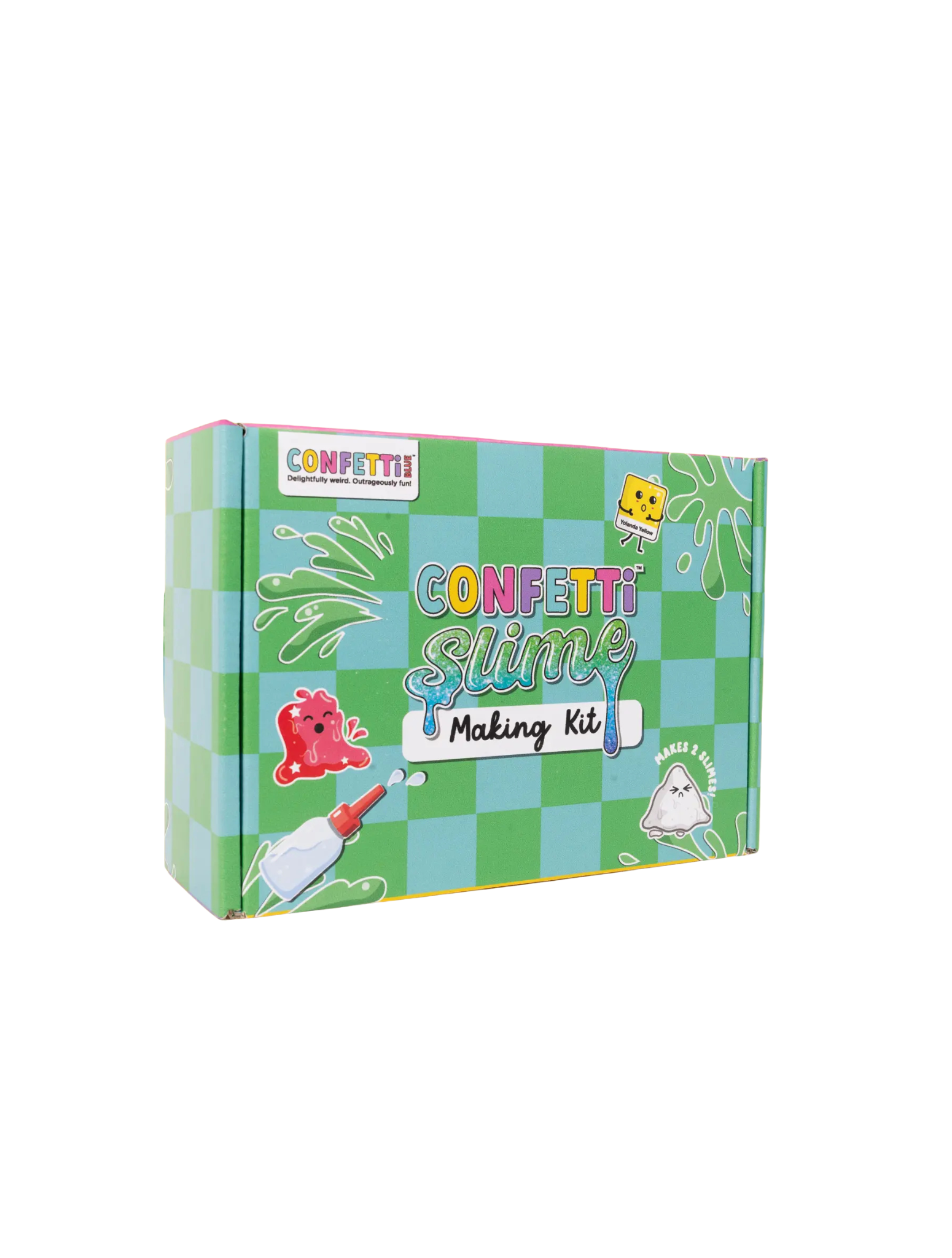 Confetti Blue DIY Slime Kit for Kids - Fun Sensory Play & Stress Relief - Perfect for Birthday Parties, Classroom Activities & Creative Playtime