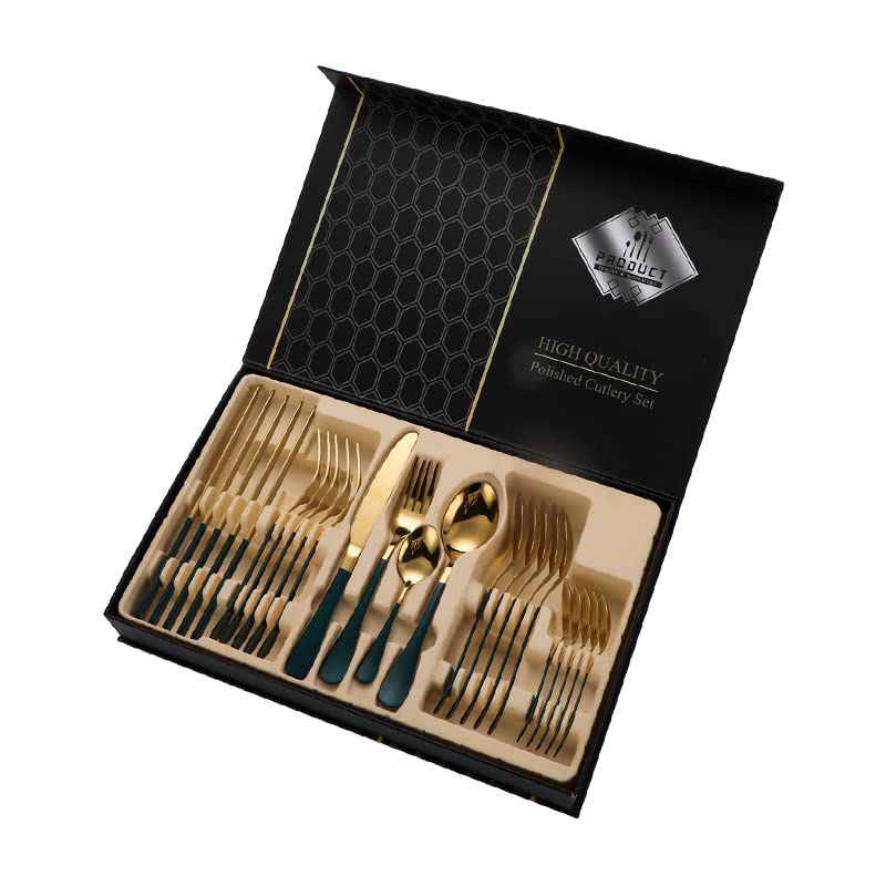 24PC Green Gold Box