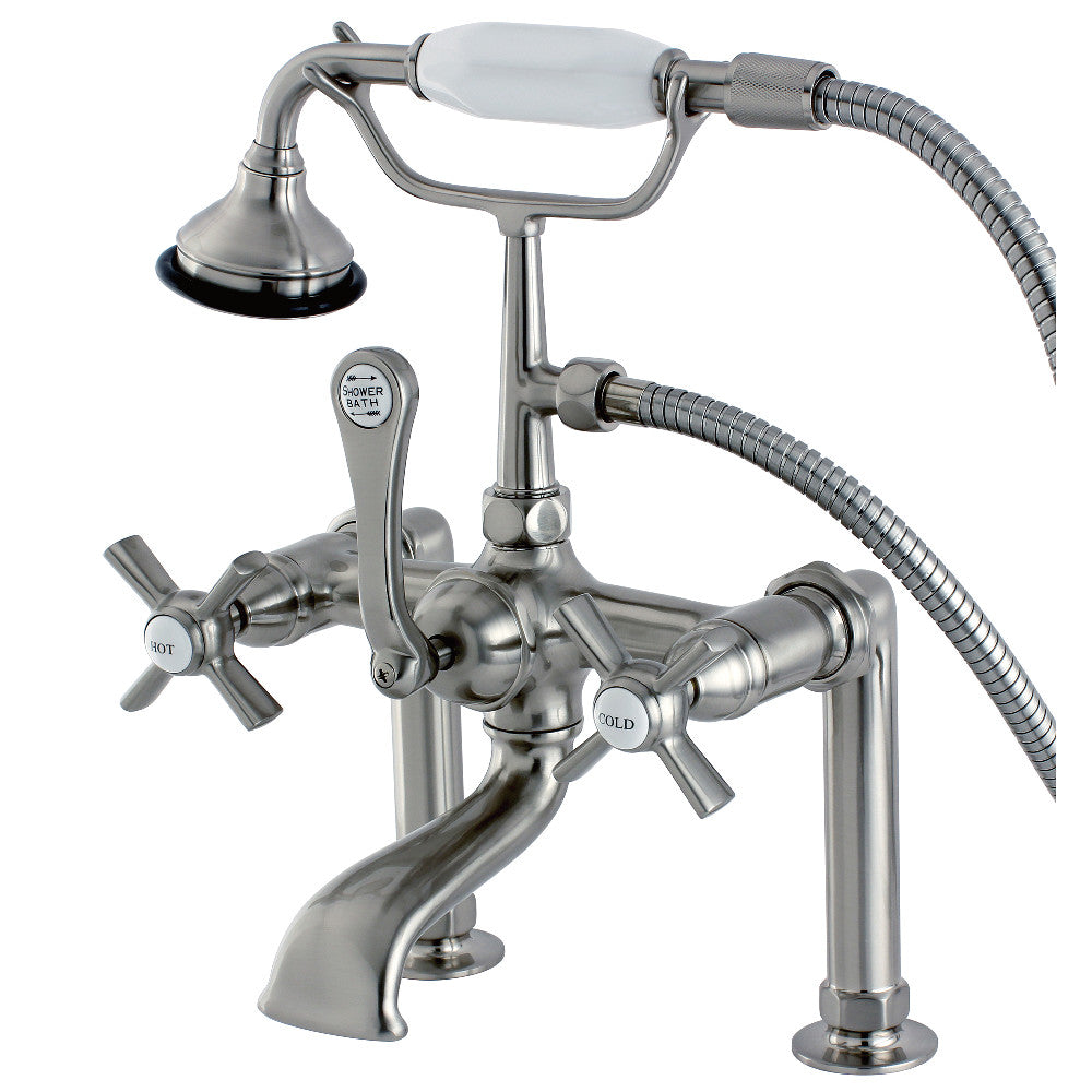 Vintage AE103T5ZX Millennium Clawfoot Tub Faucet - Deck Mount Antique Bronze Bathroom Sink Faucet for Classic & Modern Bathrooms